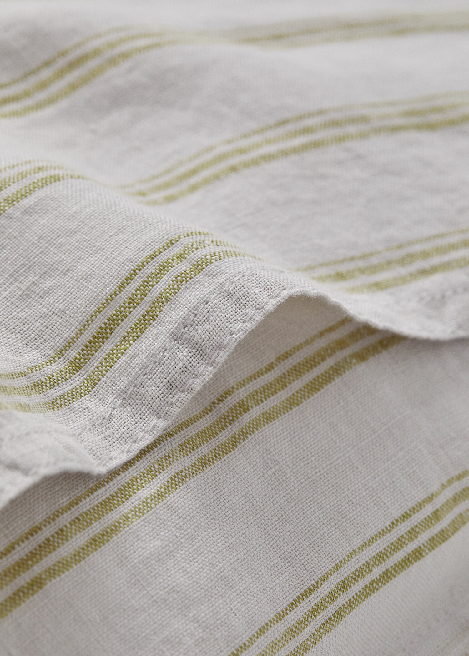 100% linen striped cushion case 60X60cm (2 pack) - Details of the article 3