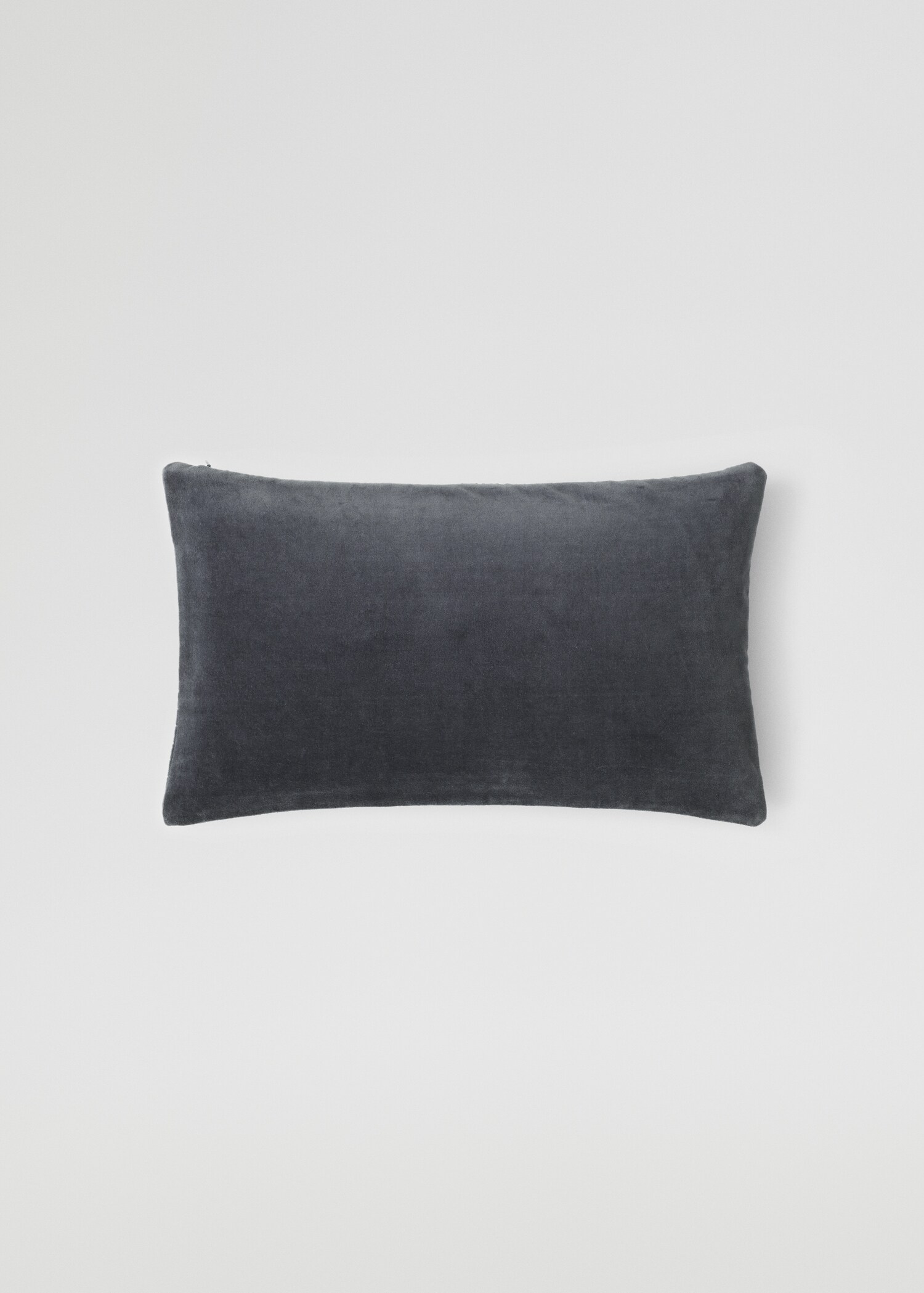 Housse de coussin velours 100 % coton 30x50 cm - Verso de l’article