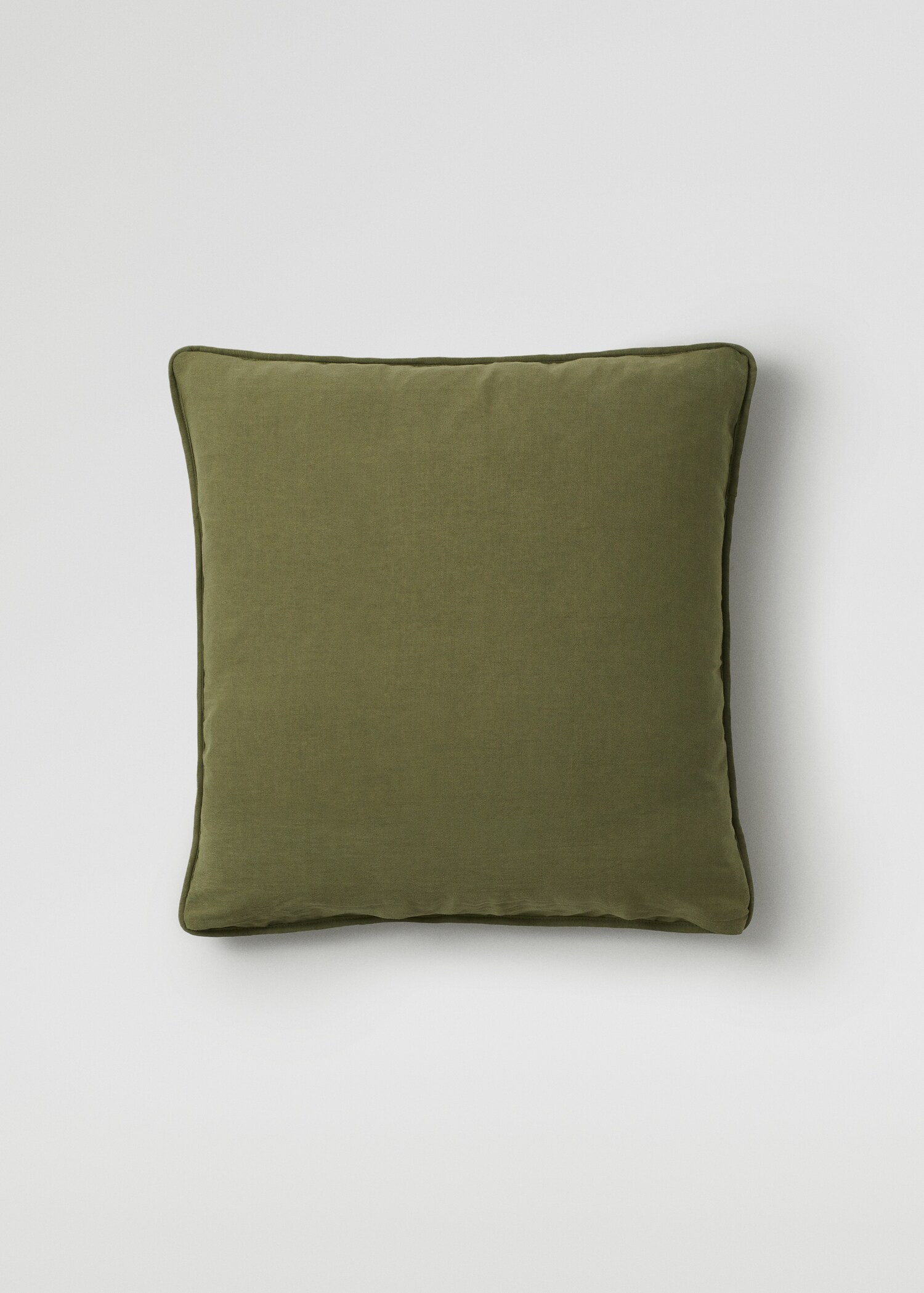 Housse de coussin coton matelassé 60x60cm  - Plan moyen
