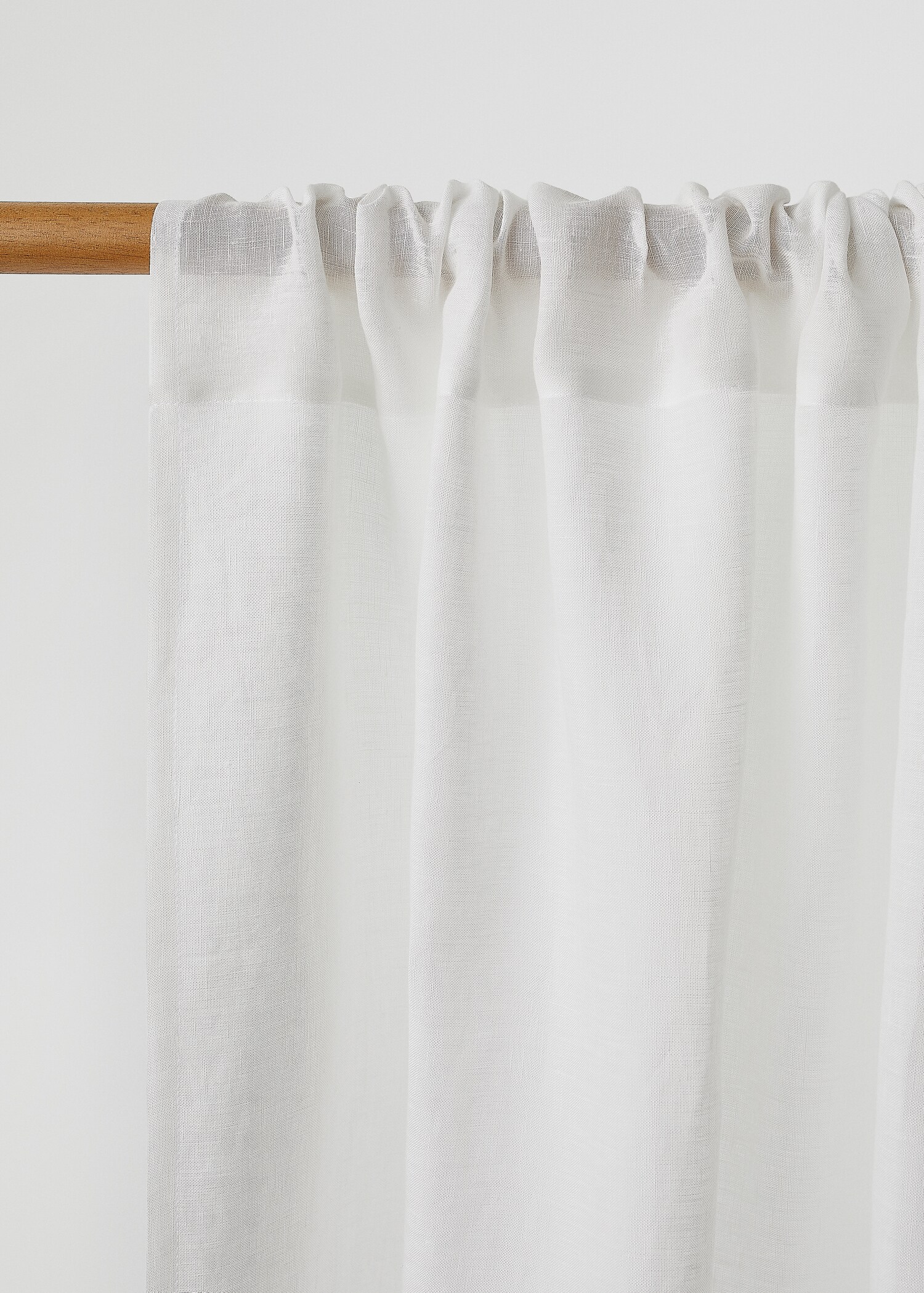 100% curtain linen 145x260cm - Medium plane