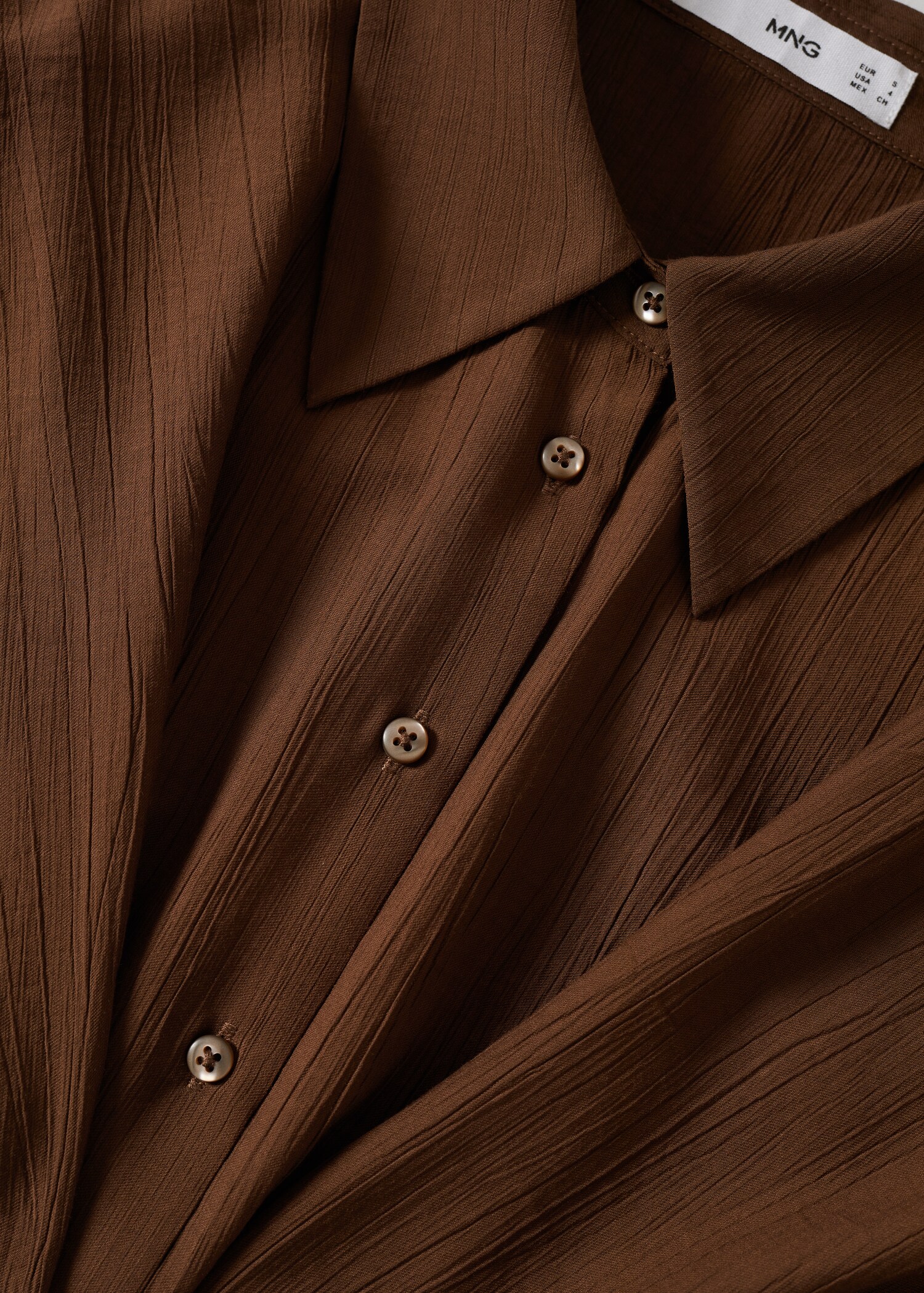 Vestido camisero lazo - Detalle del artículo 8
