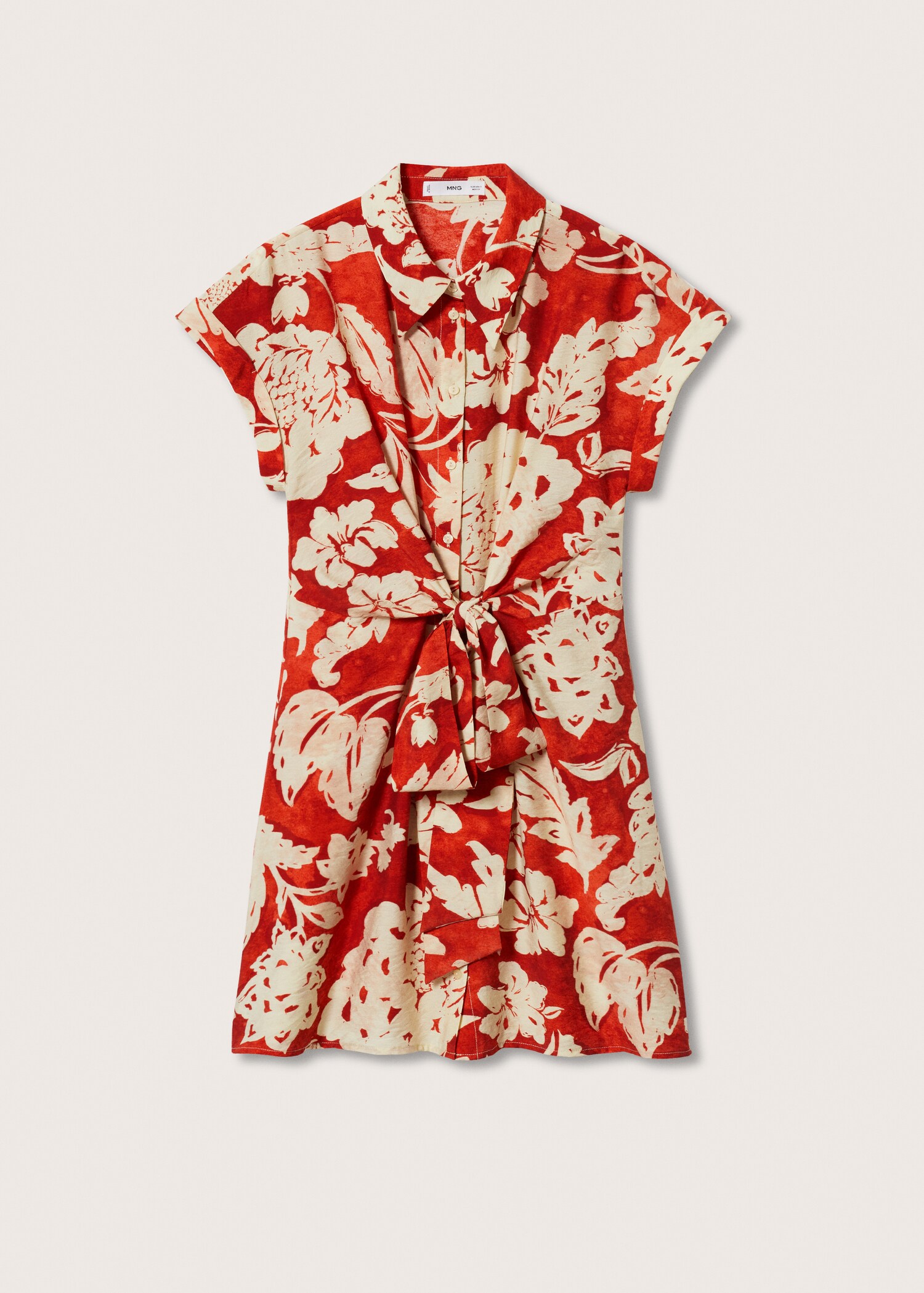Floral shirt dress - Article without model