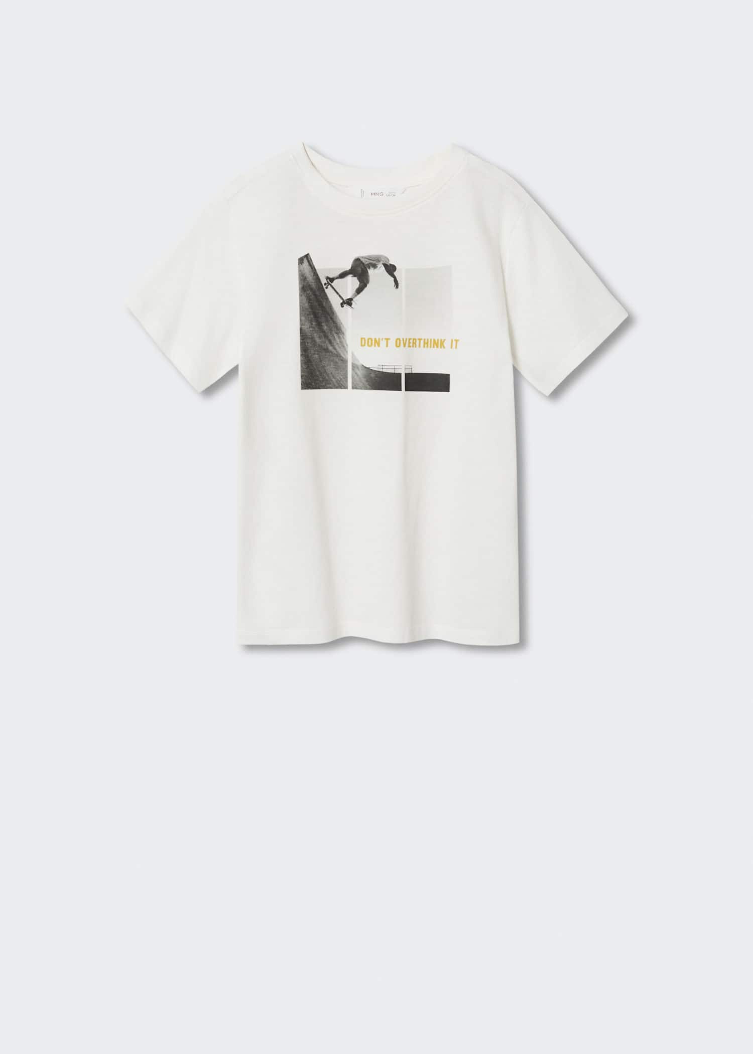 Short-sleeved printed t-shirt - Προϊόν χωρίς μοντέλο