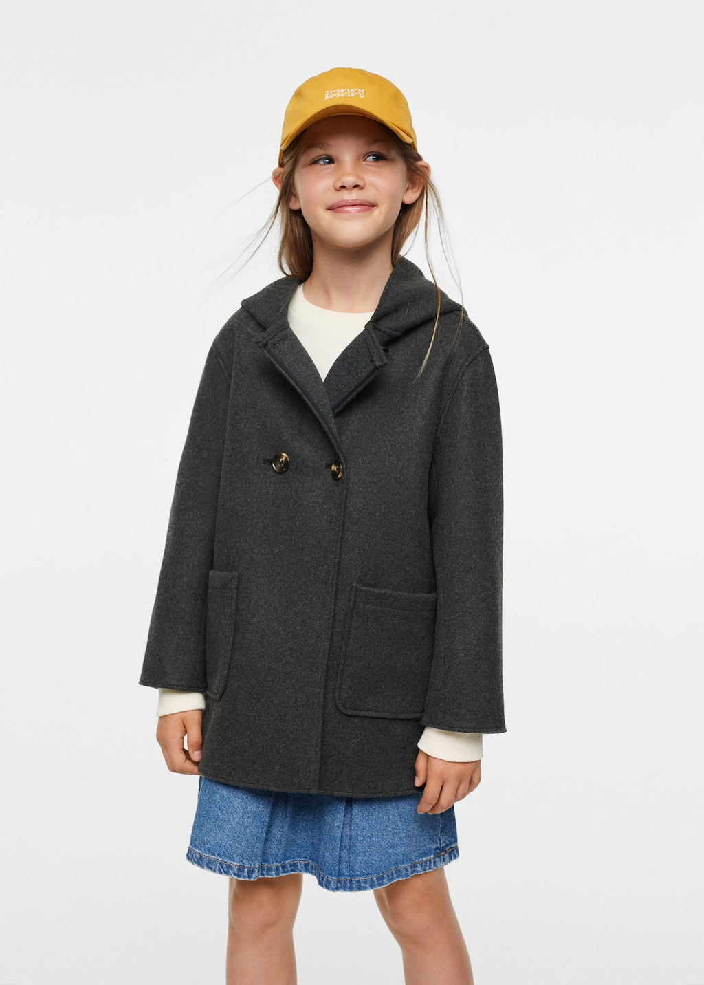 Abrigos niña online mango outlet