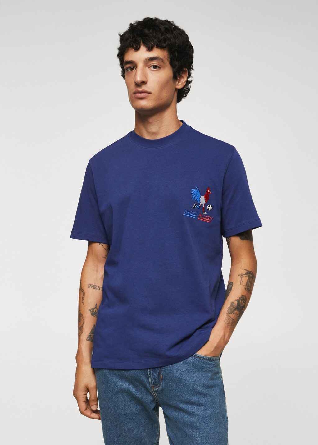 Camisetas de Hombre 2024 MANGO OUTLET Espa a