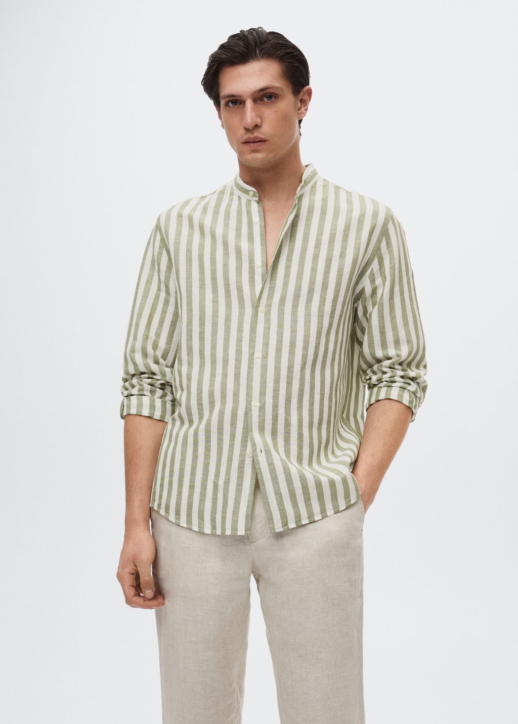 Mango outlet camisas hombre clearance