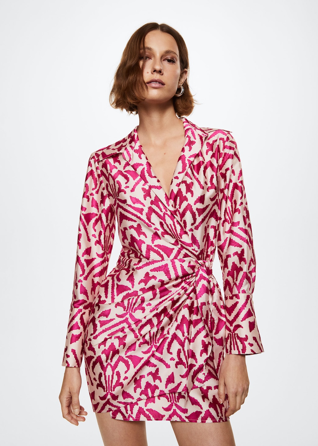 Mango robe portefeuille top