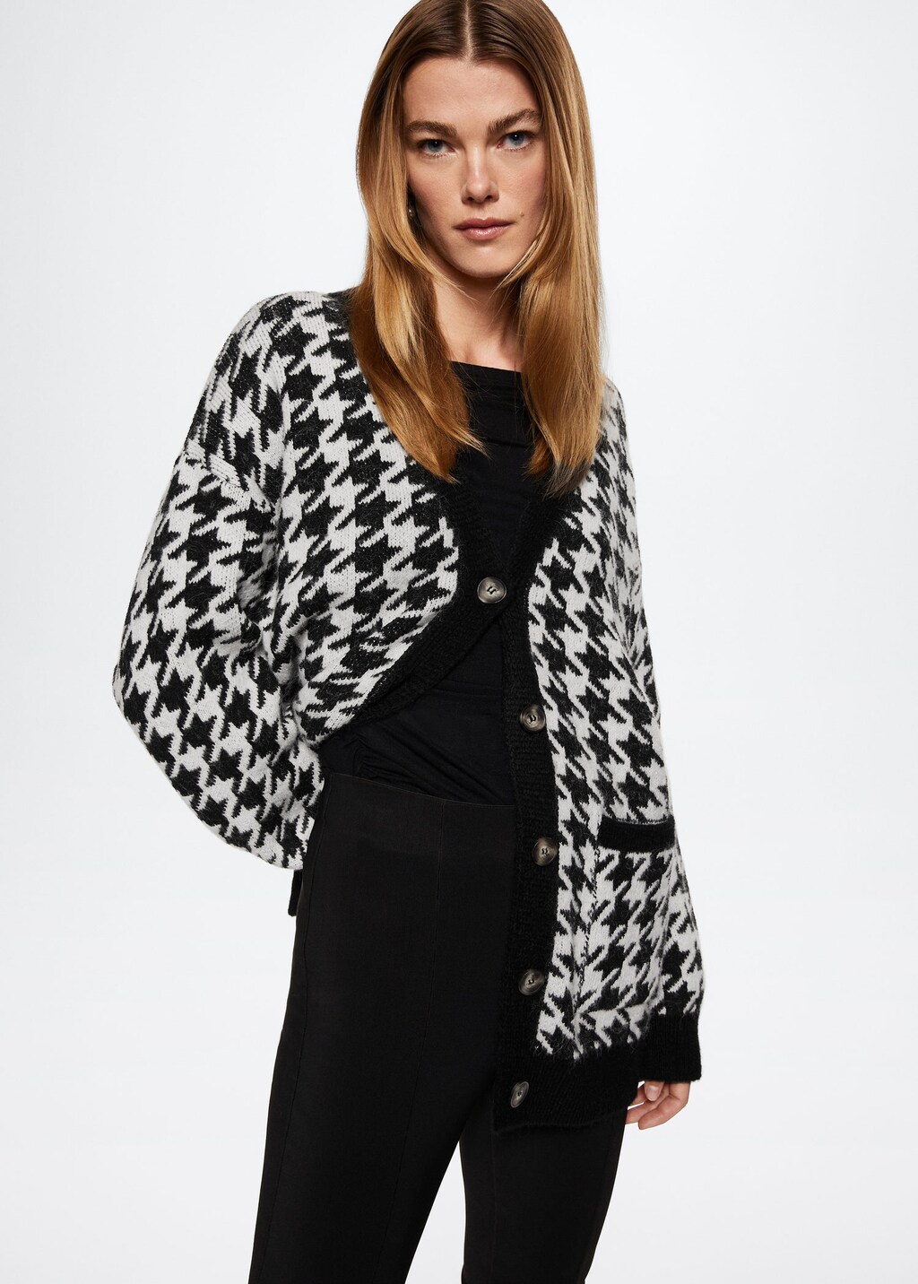 Gilet pied online de poule mango