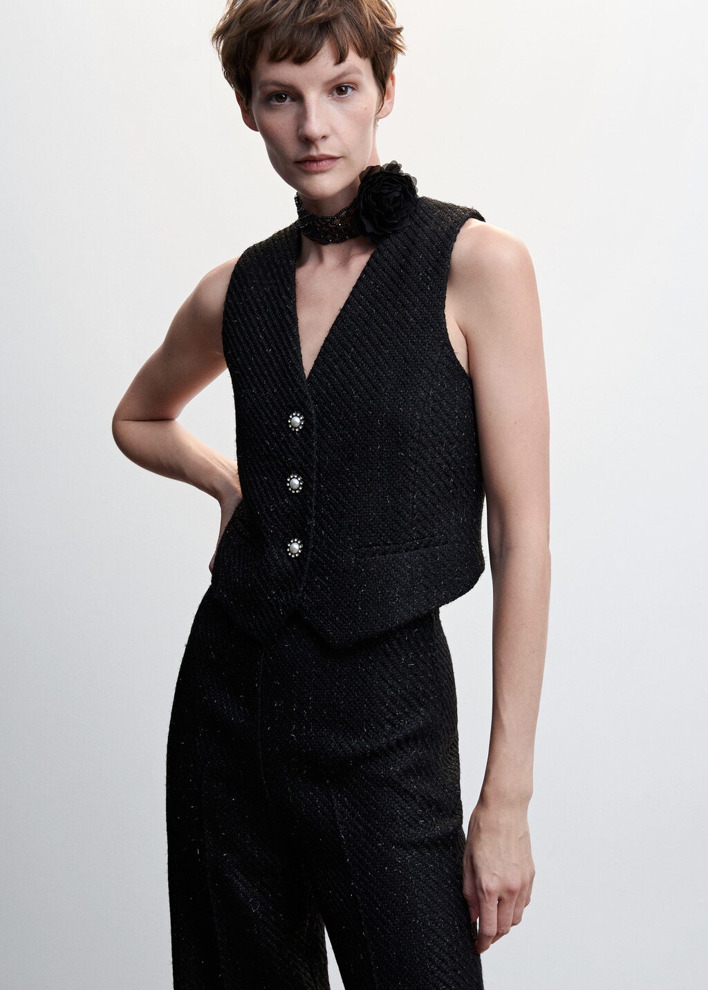 Chalecos de Mujer 2024 MANGO OUTLET Espa a
