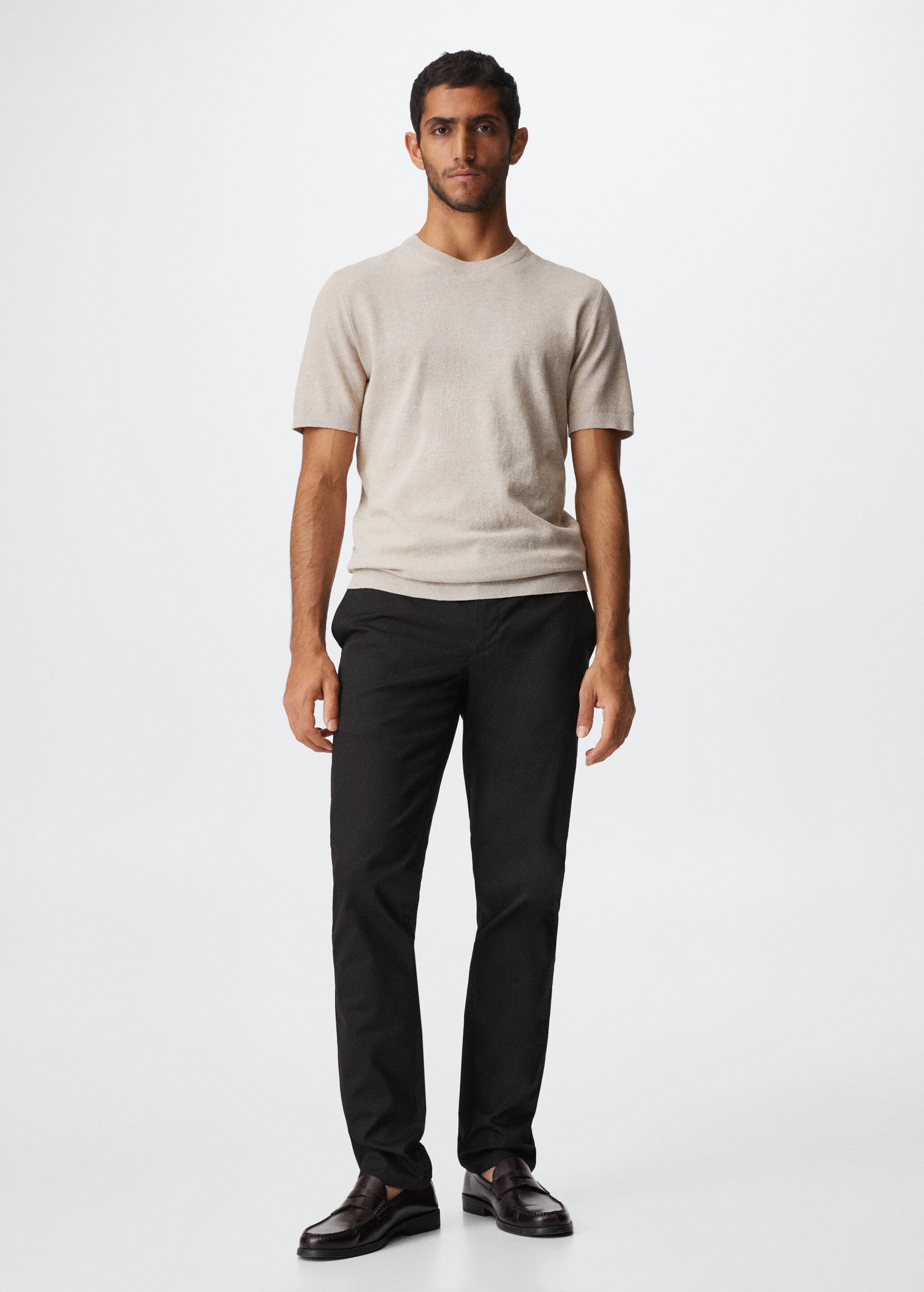 Slim fit chino trousers - General plane