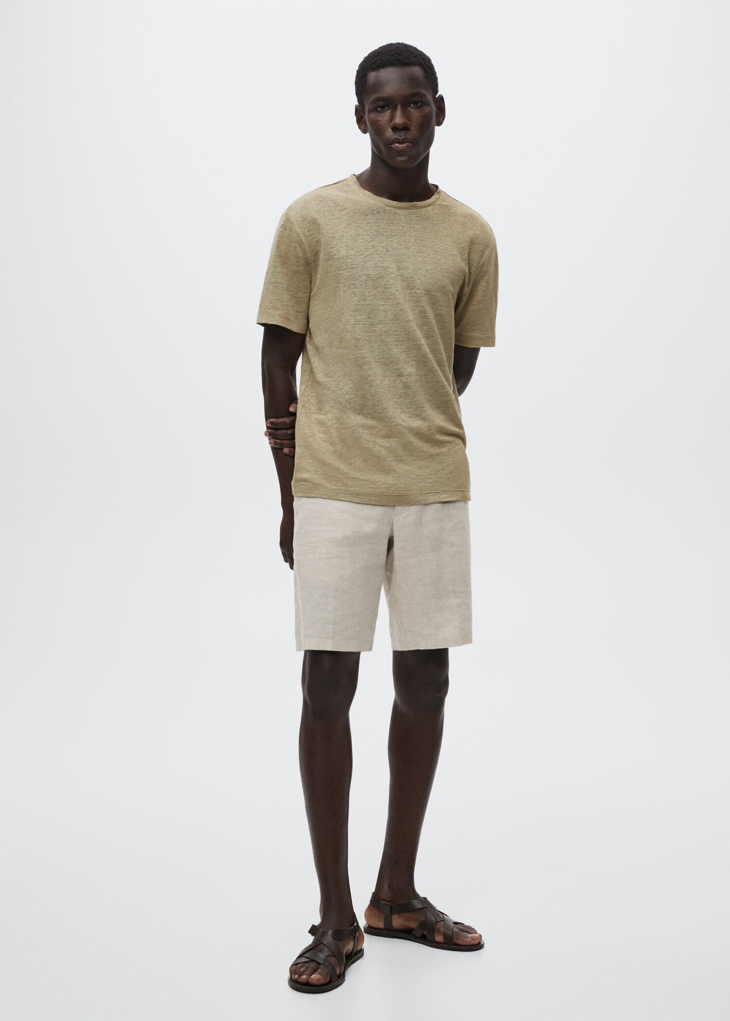 100% linen t-shirt - General plane