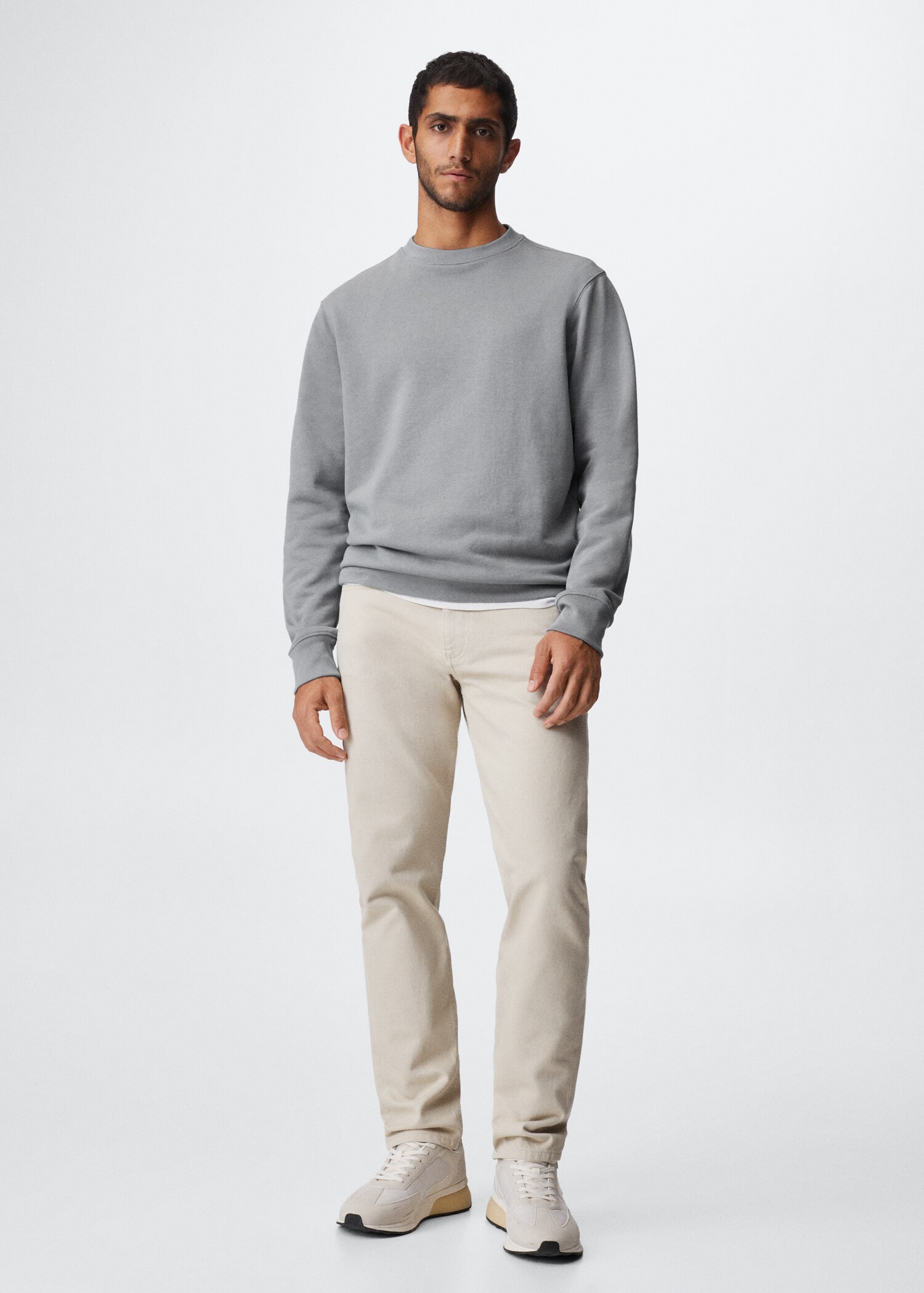 Lätt sweatshirt bomull - Allmän bild
