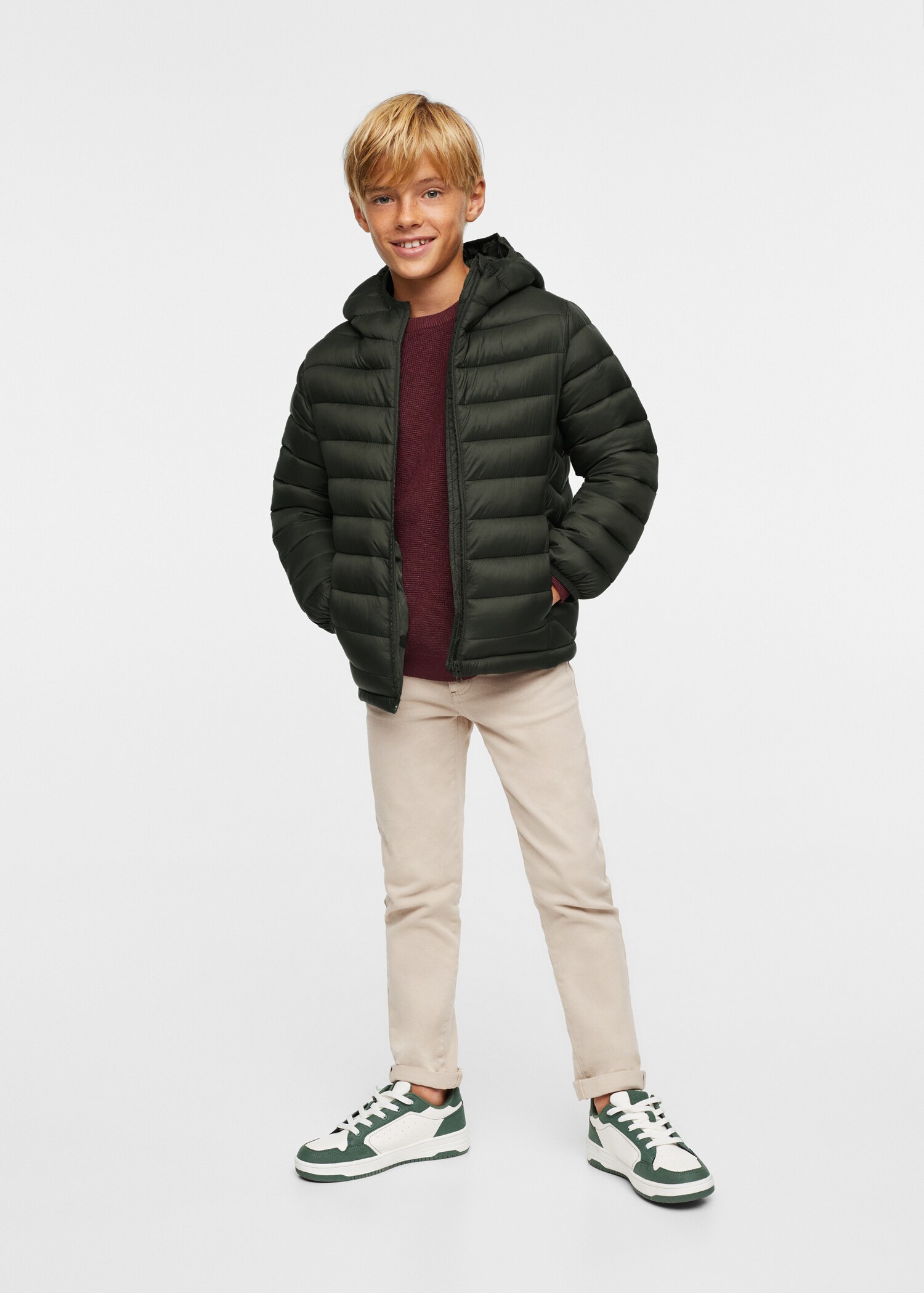 Ultralight quilted jacket - General plane