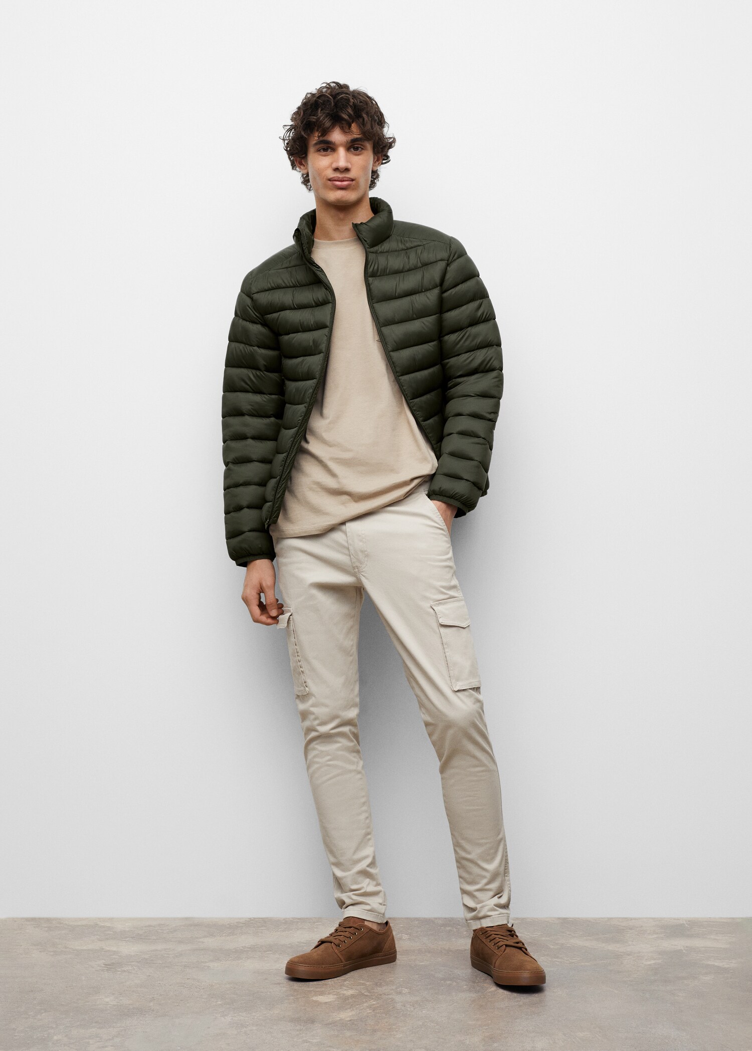 Quilted jacket - General plane