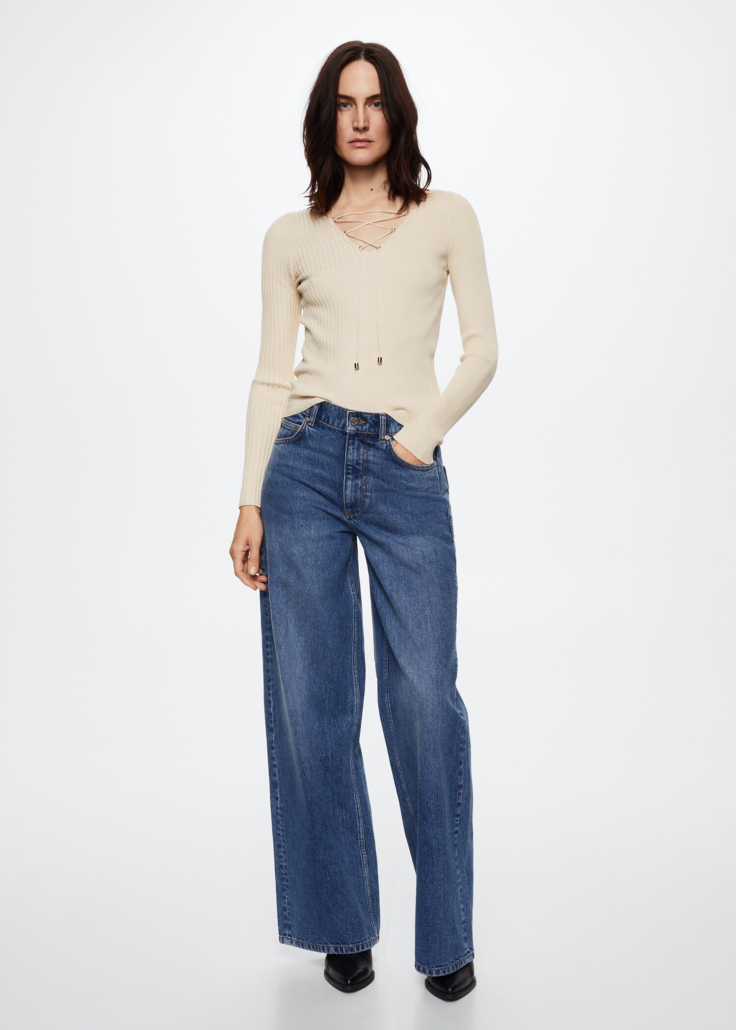 Braided cord sweater - General plane