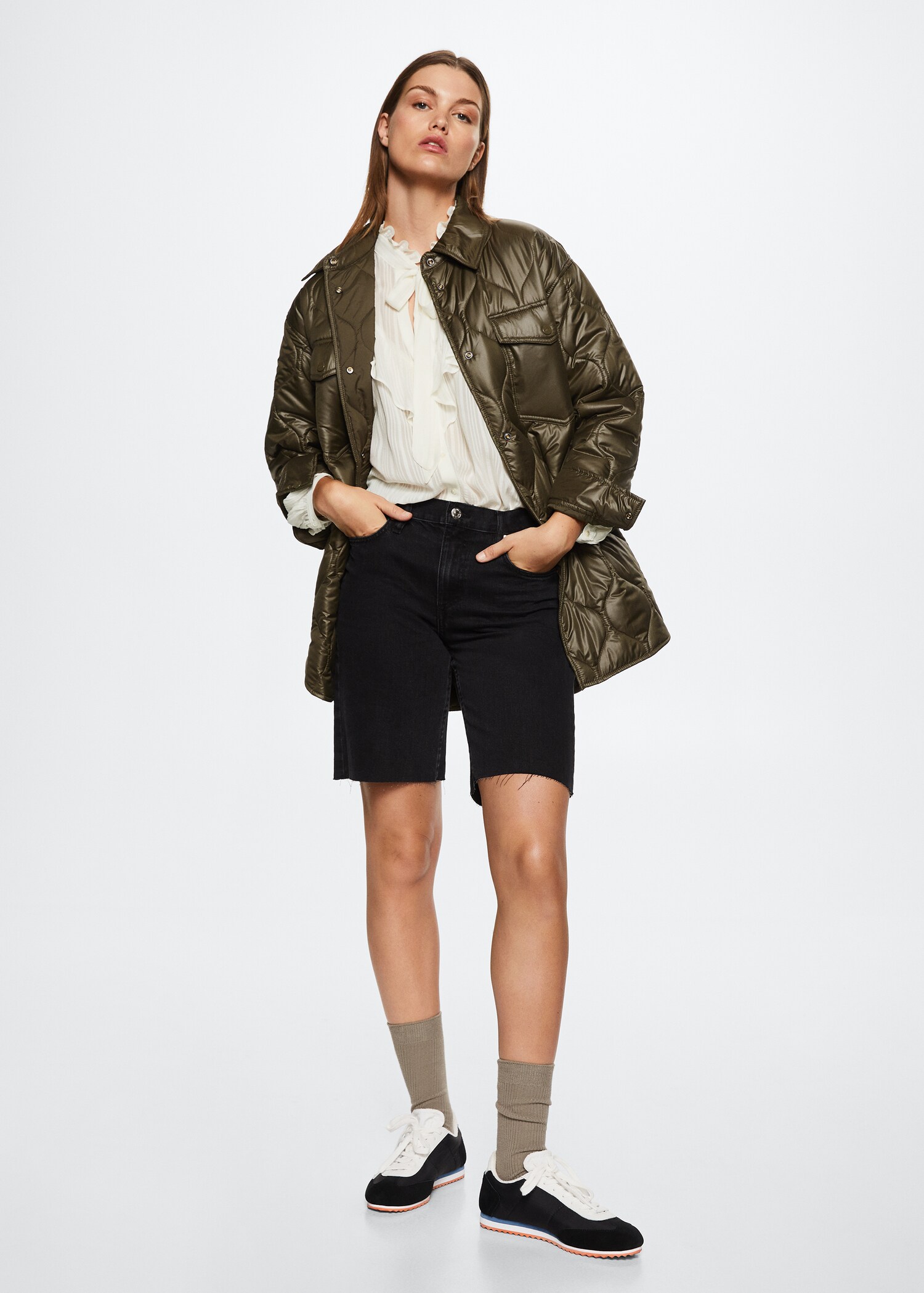 Lace flowy blouse - General plane