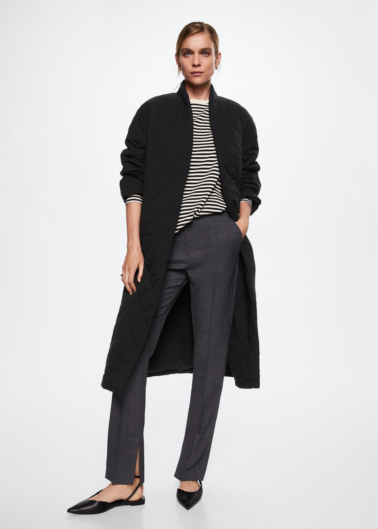 Oversized Steppanorak - Allgemeine Ansicht