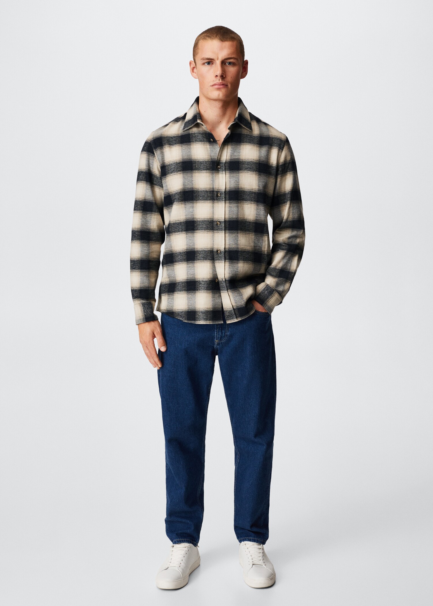 Chemise flanelle à carreaux - Plan général