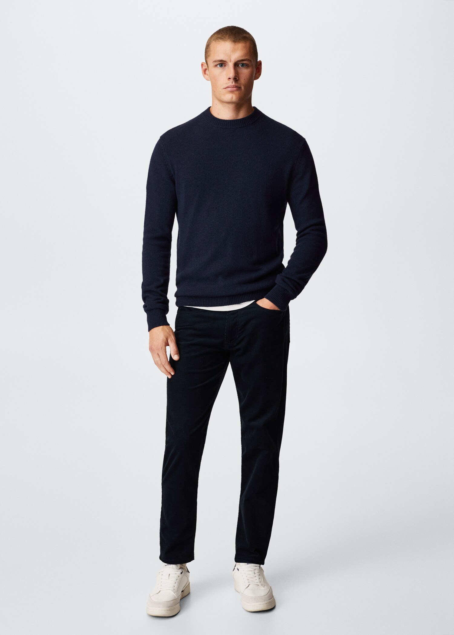 Cashmere wool sweater - General plane