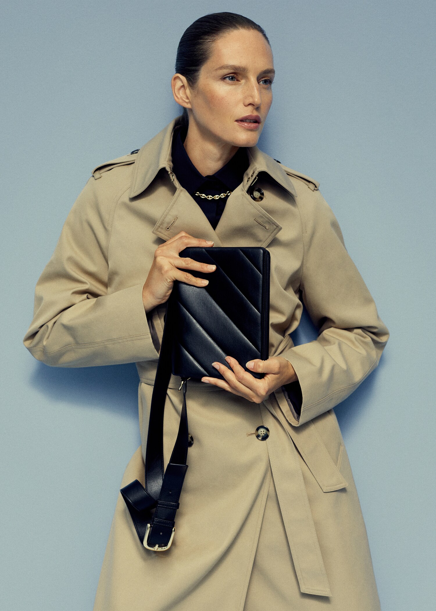 Bolso acolchado solapa - Plano general