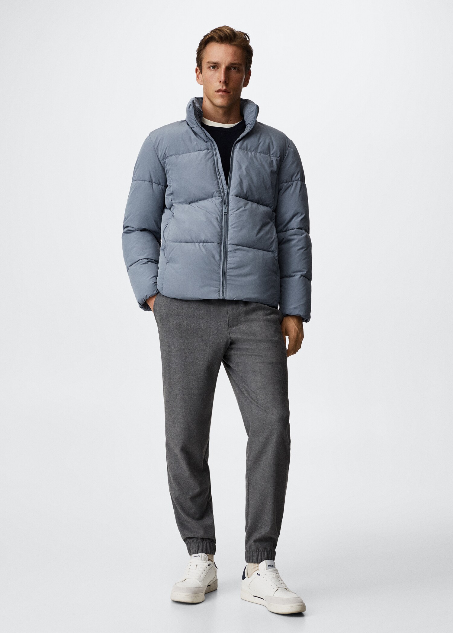 Kurzer thermoregulierender Anorak - Allgemeine Ansicht