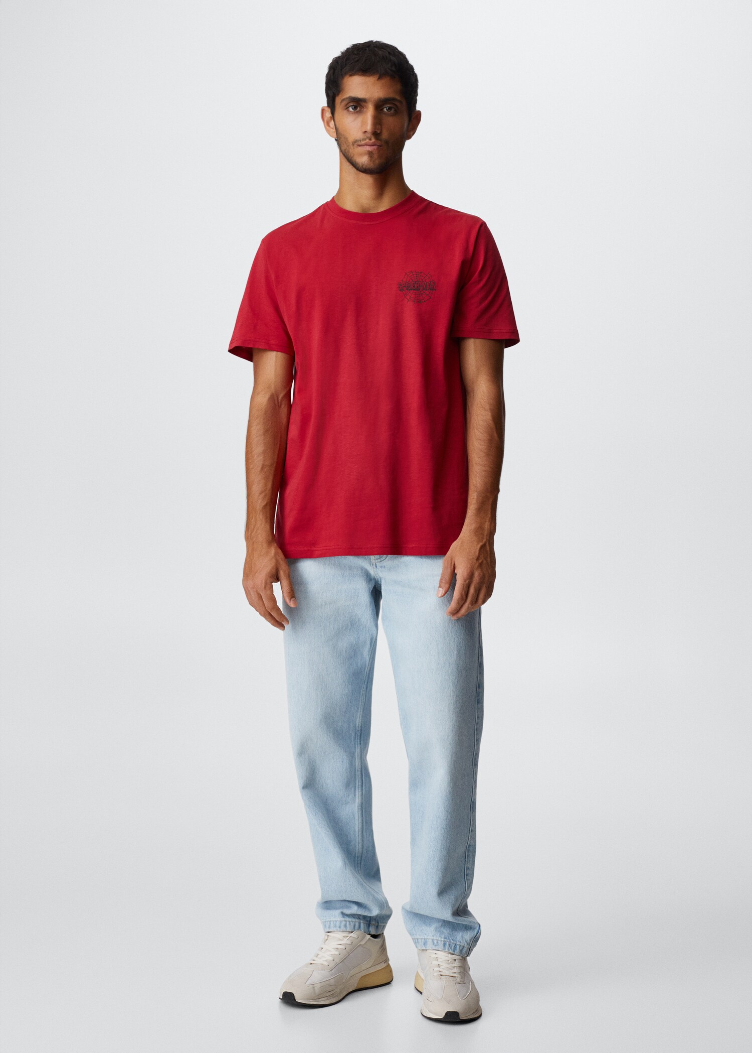 Printed cotton-blend T-shirt - General plane