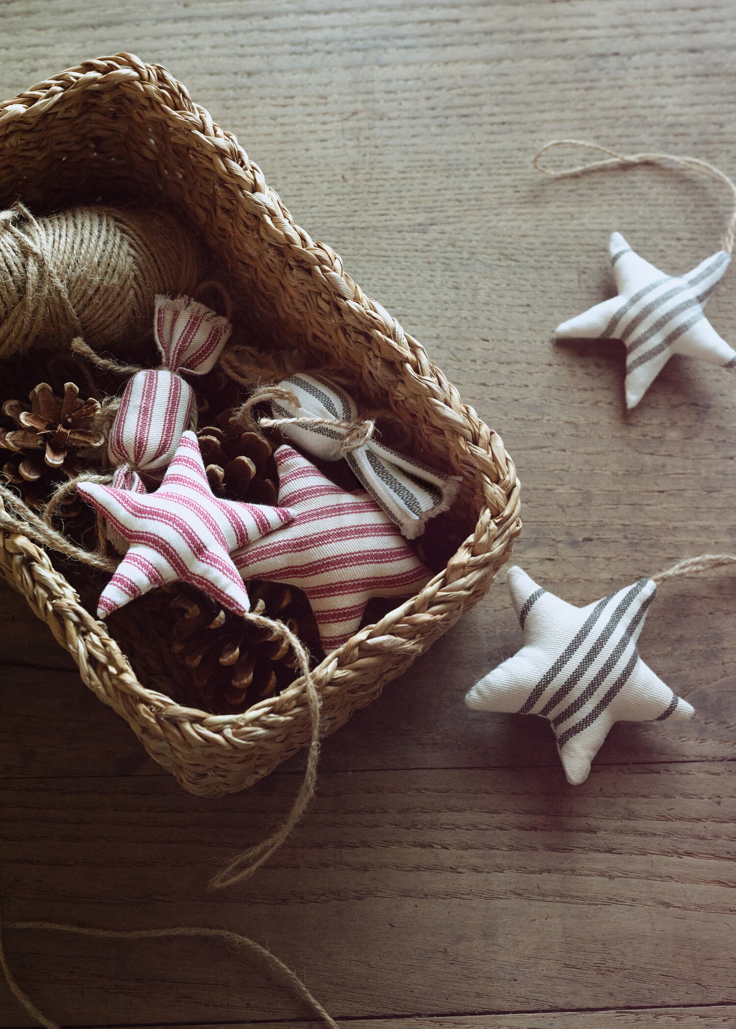 Set dos adornos caramelos - Plano general