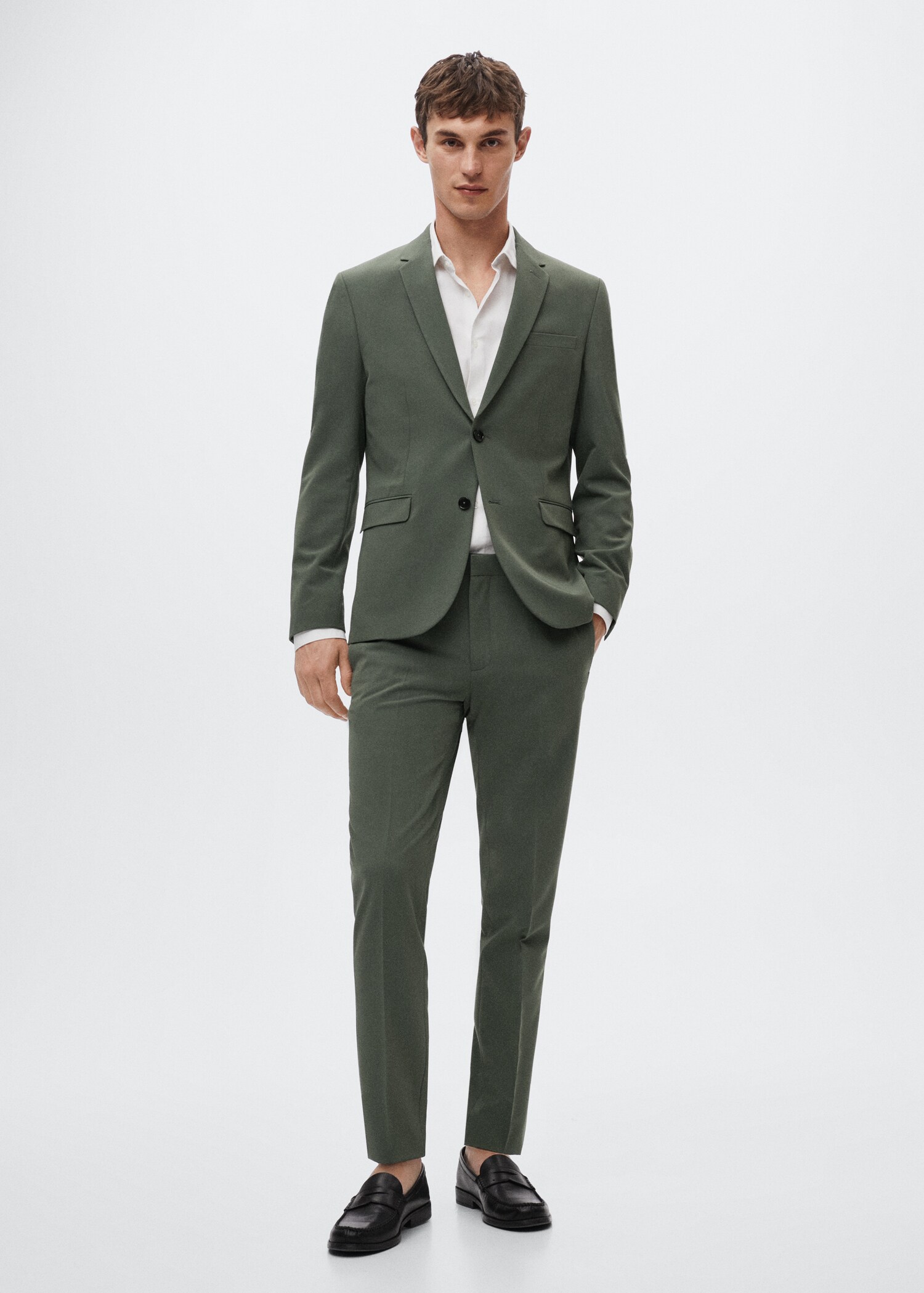 Super slim-fit suit jacket - General plane