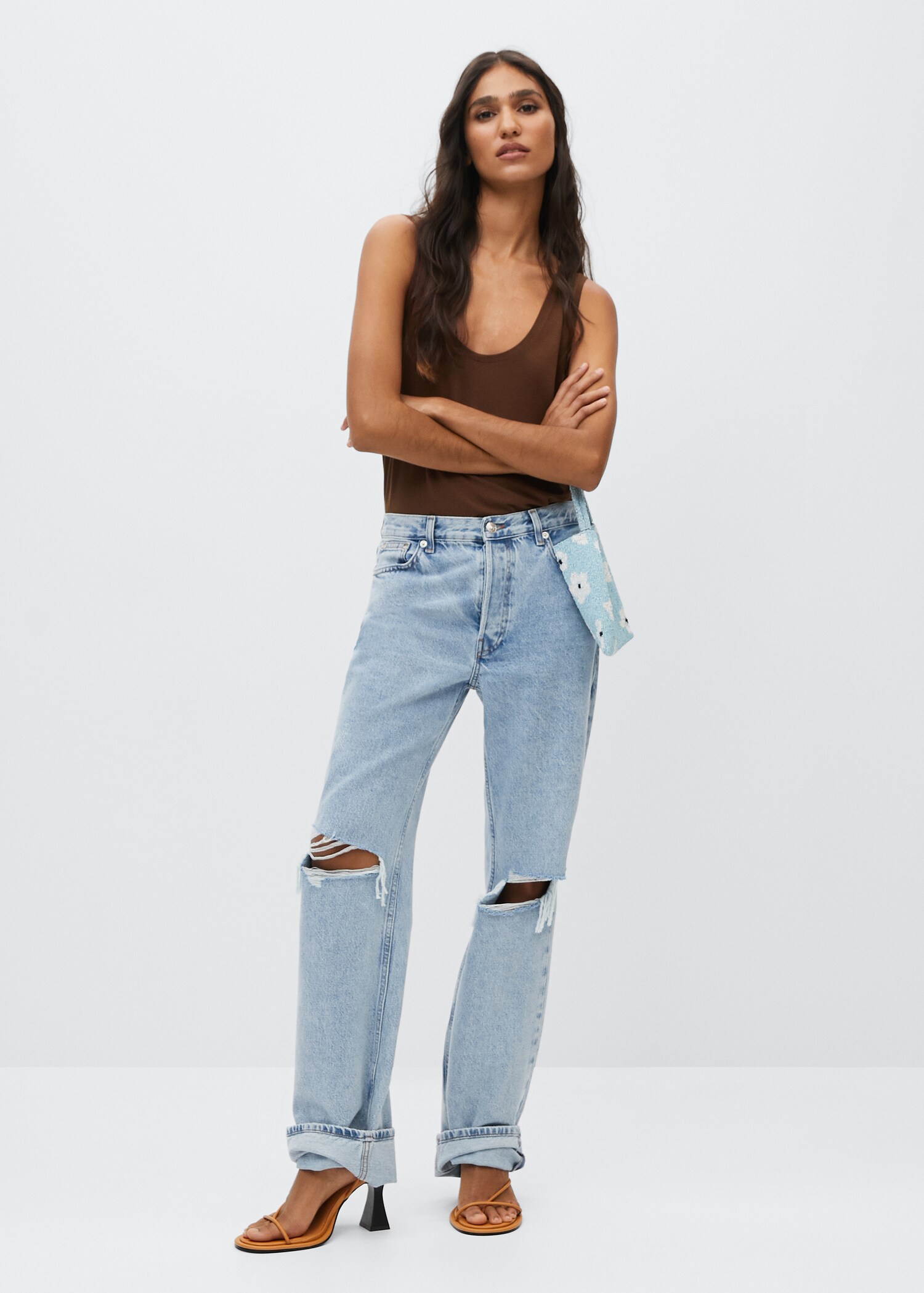 Flowy strap top - General plane