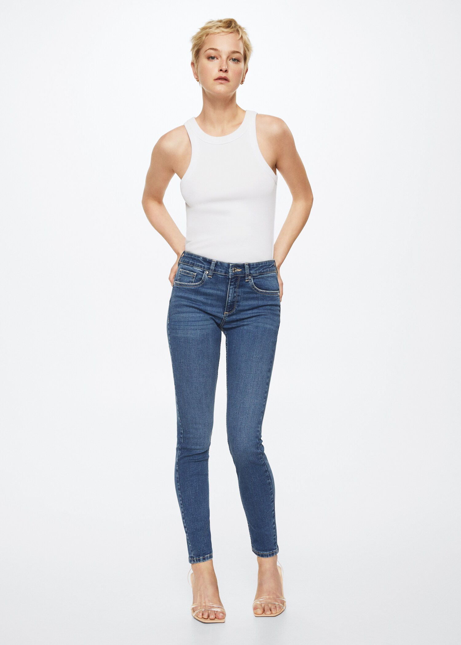 Jeans skinny push-up - Plano general