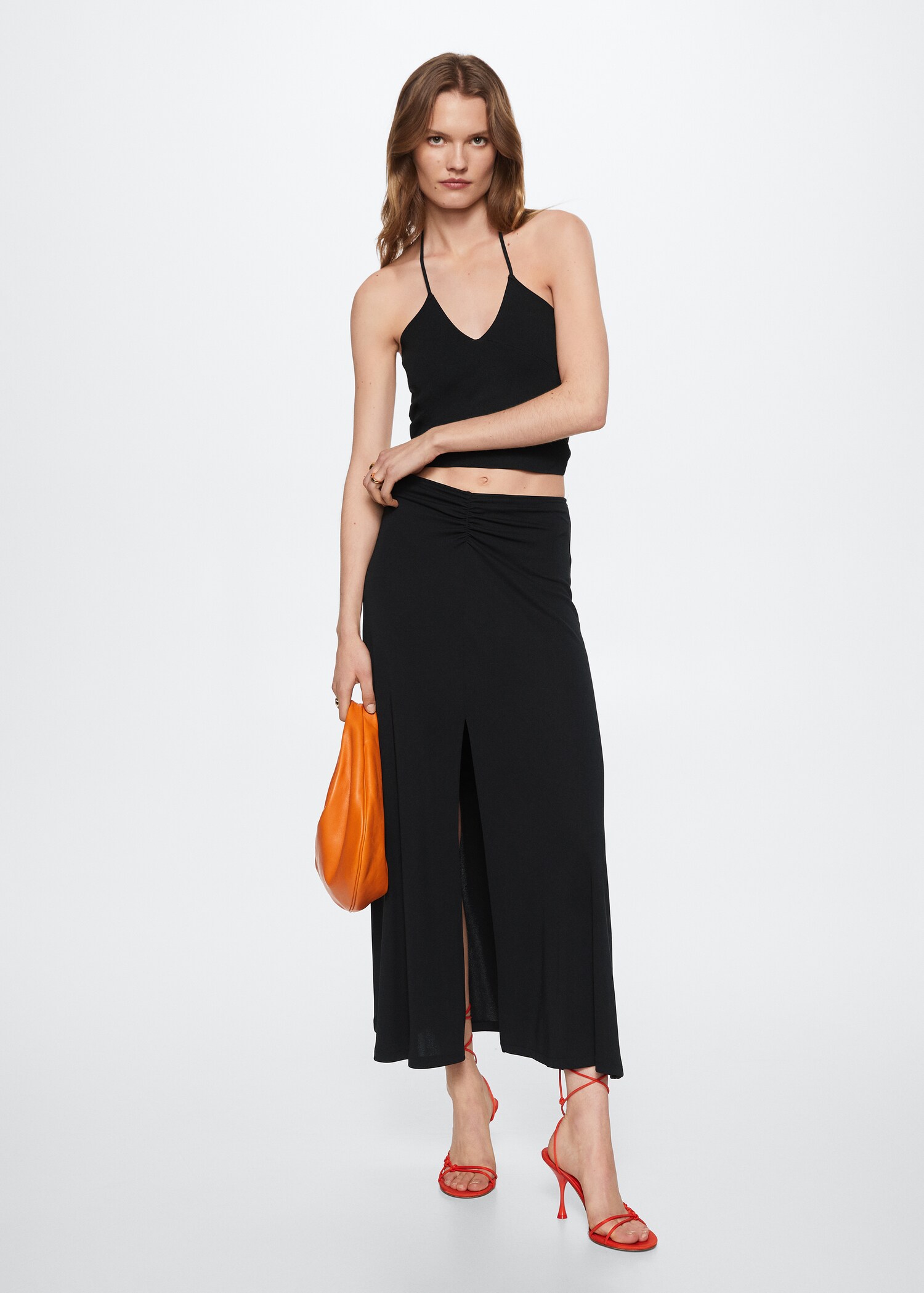 Crop top maille - Plan général