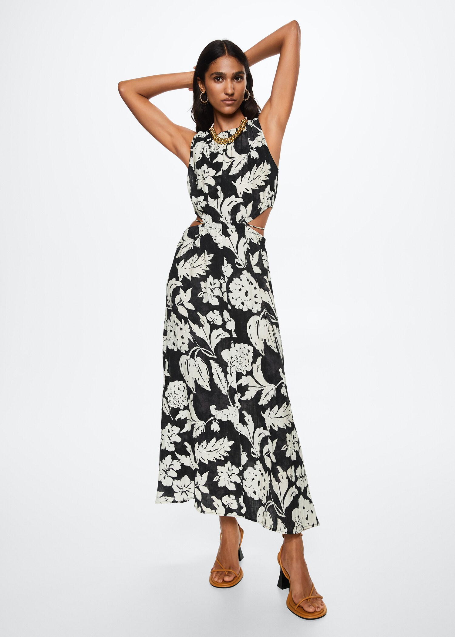 Kleid mit Seitenschlitzen - Allgemeine Ansicht