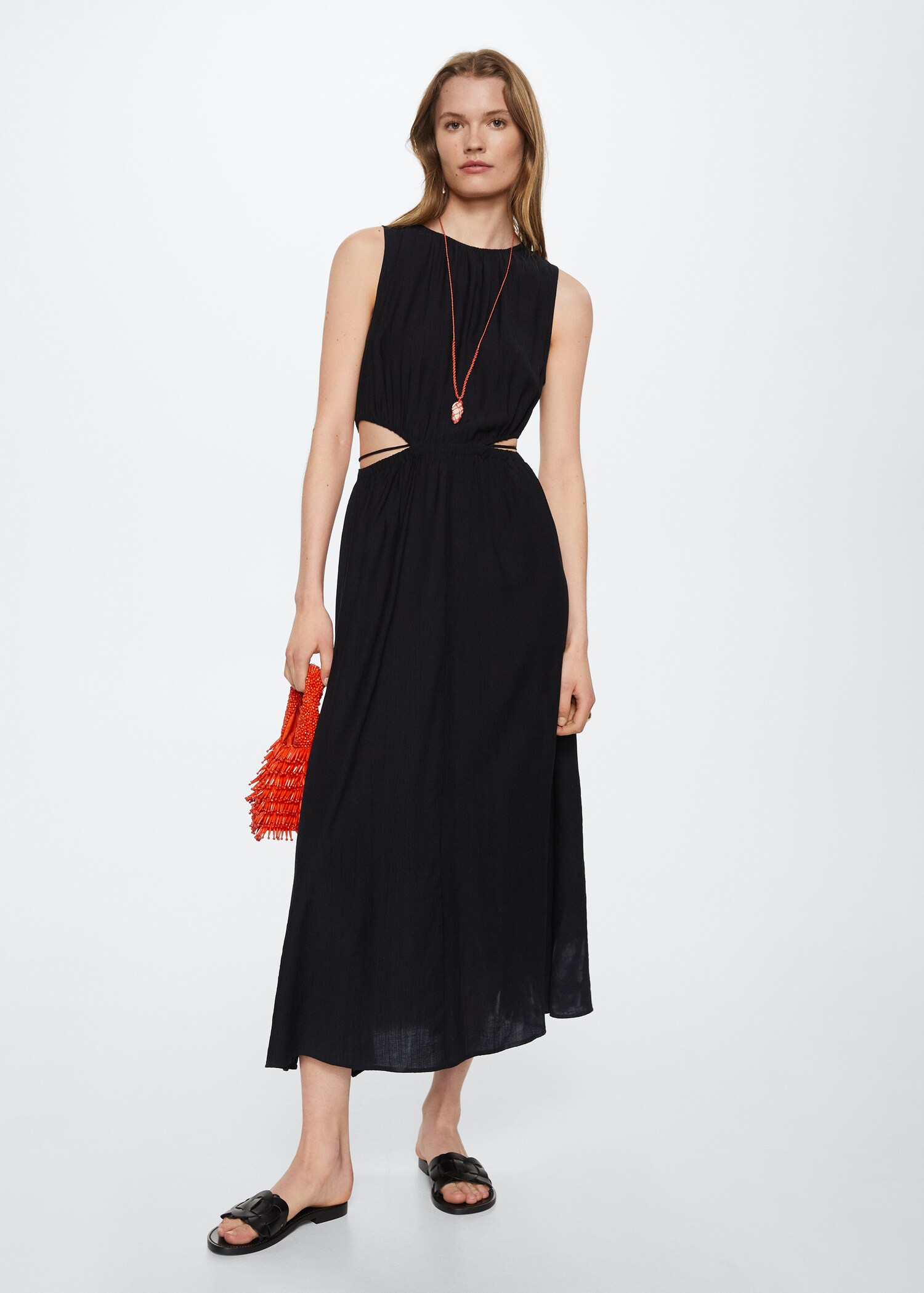 Kleid mit Seitenschlitzen - Allgemeine Ansicht