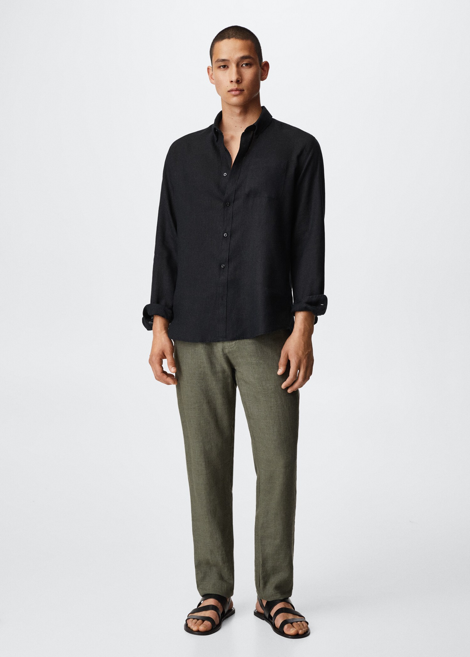 Ing slim fit 100% len - Általános sík