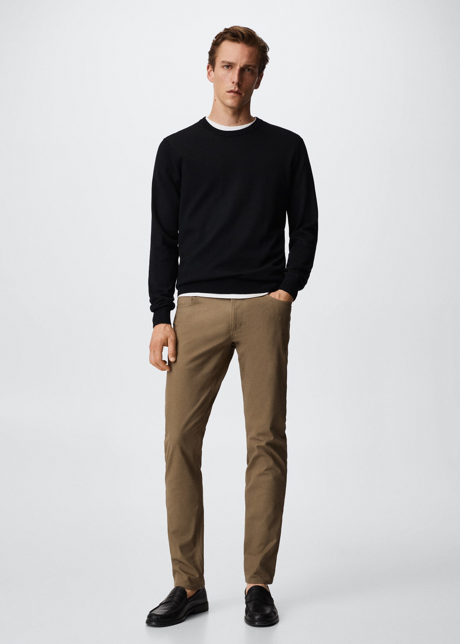 Pullover lana merino lavabile - Piano generale