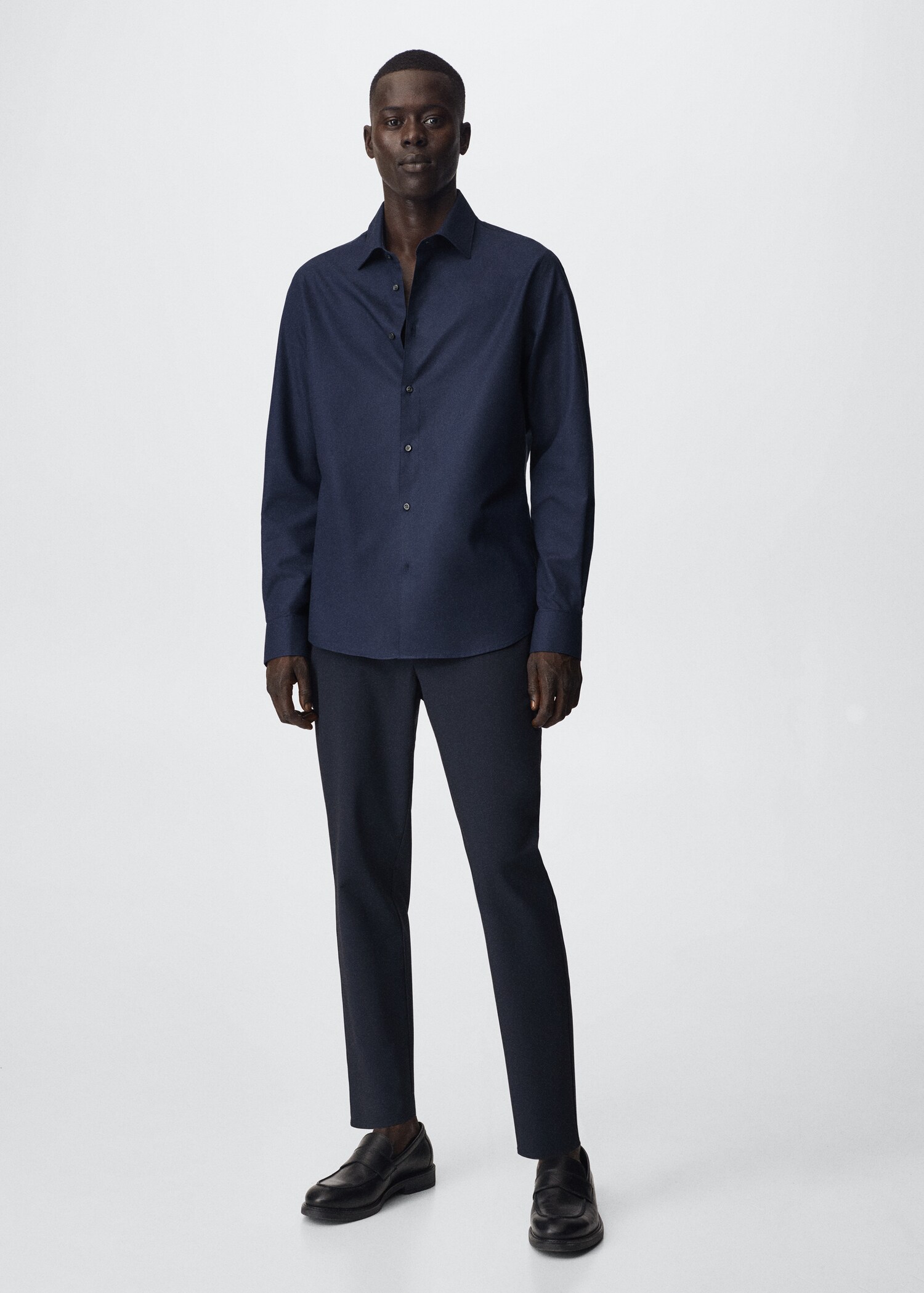 Slim fit cotton shirt - General plane