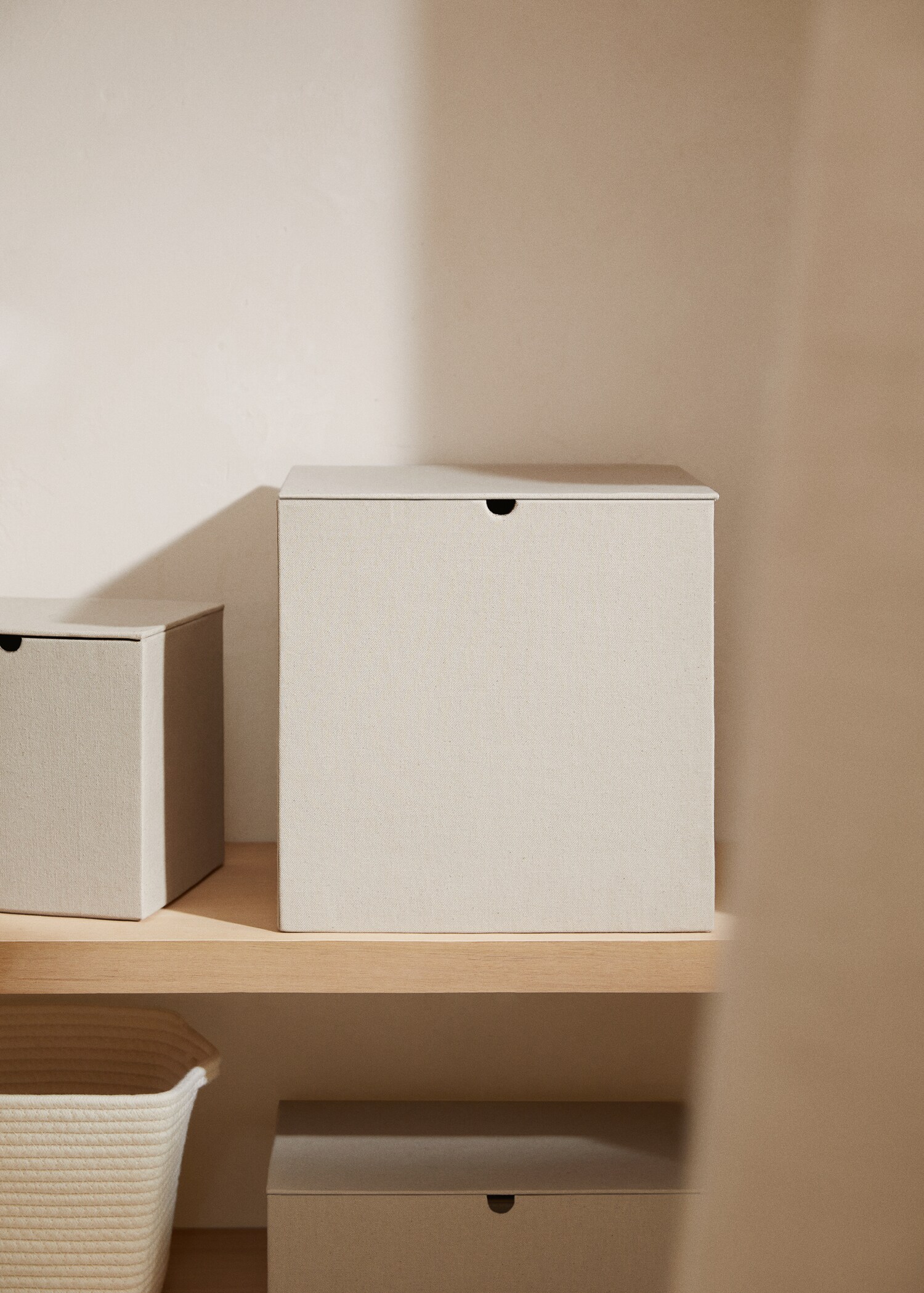 Scatola in tessuto 30,5x30,5x30,5x30,5 cm - Piano generale