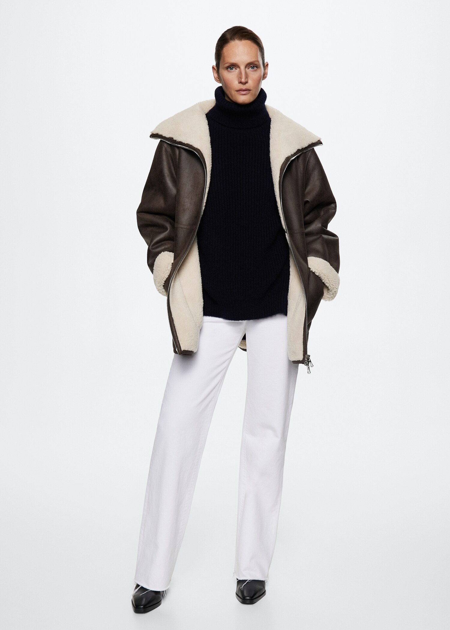 Chaqueta engomada - Plano general