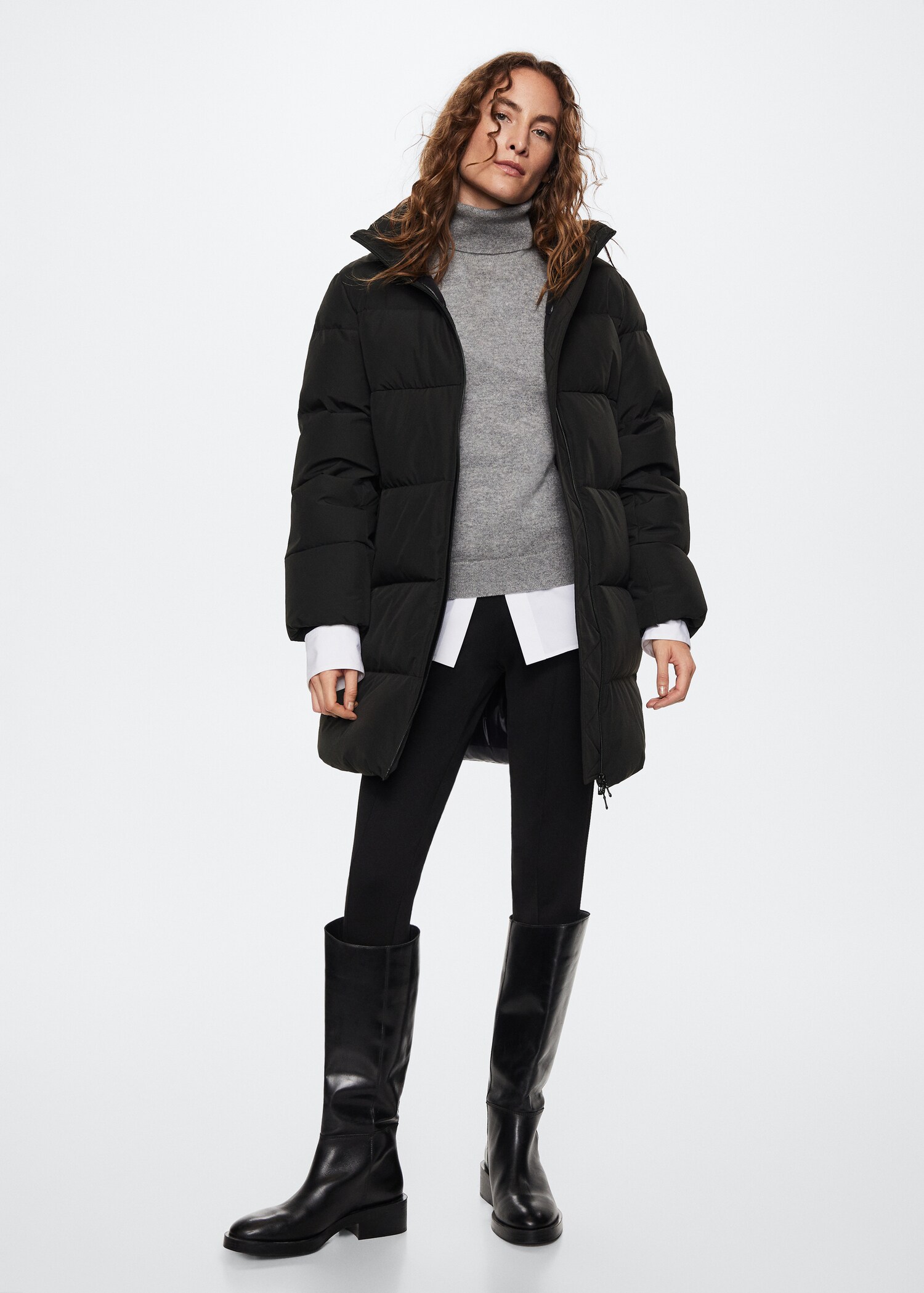 Quilted jacket - General plane