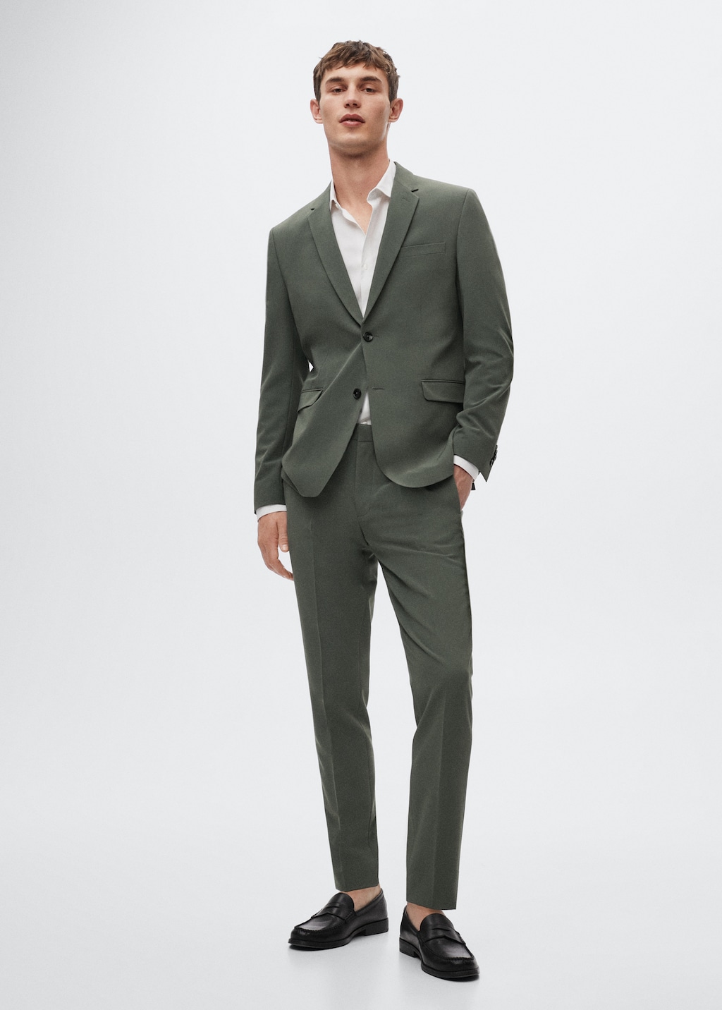 Super slim fit suit trousers Men MANGO OUTLET Sweden