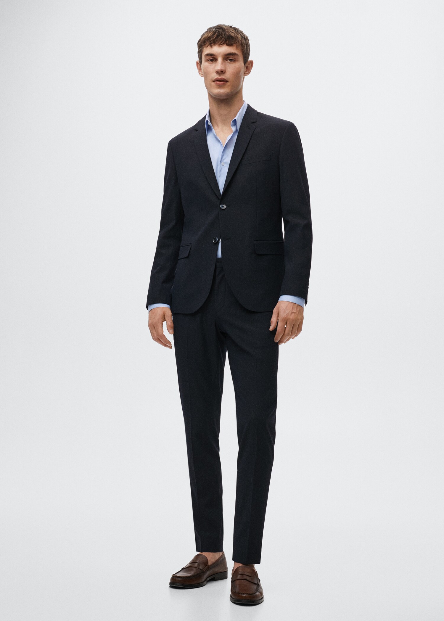 Camisa traje super slim fit - Plano general