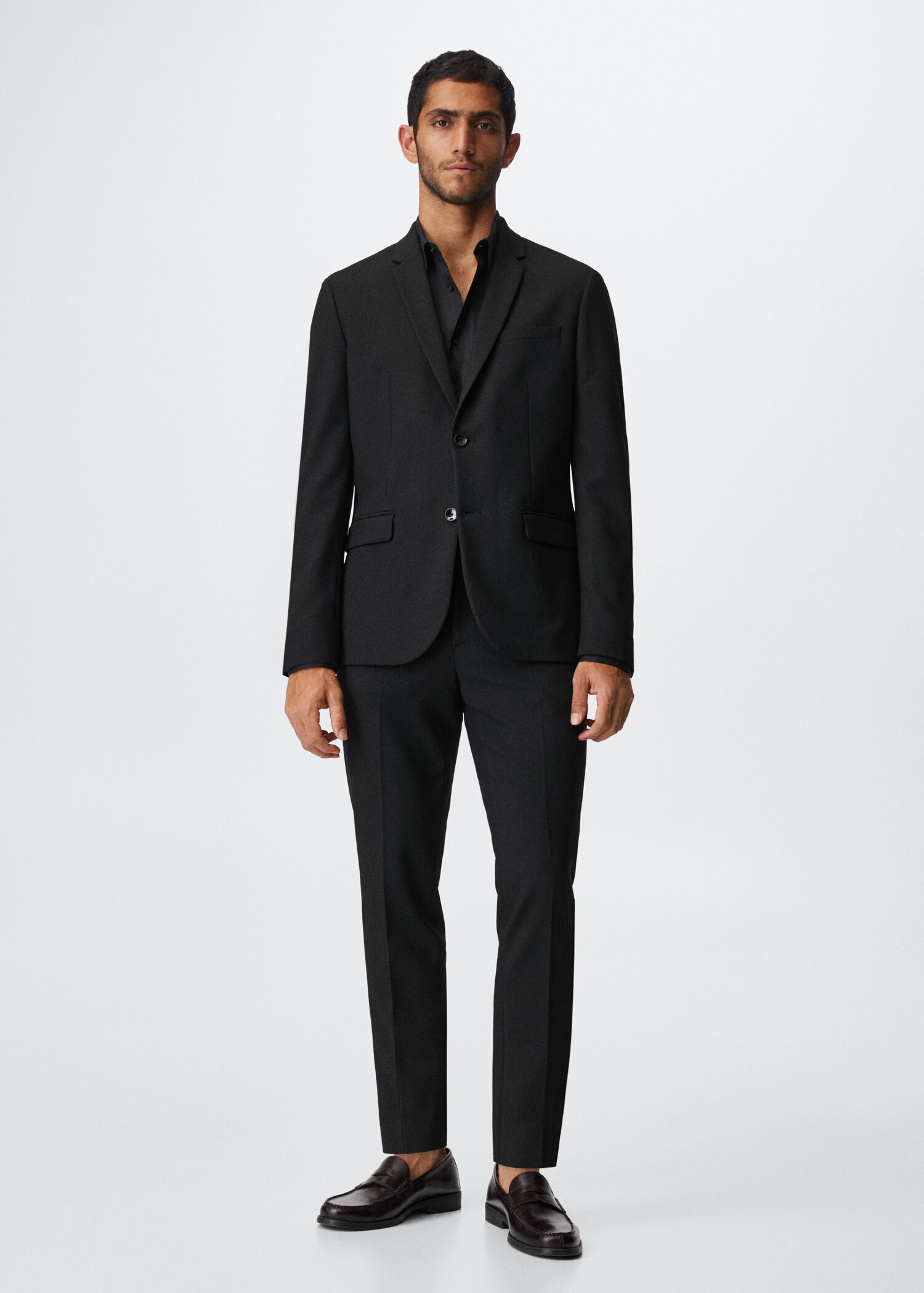 Camisa traje super slim fit - Plano general