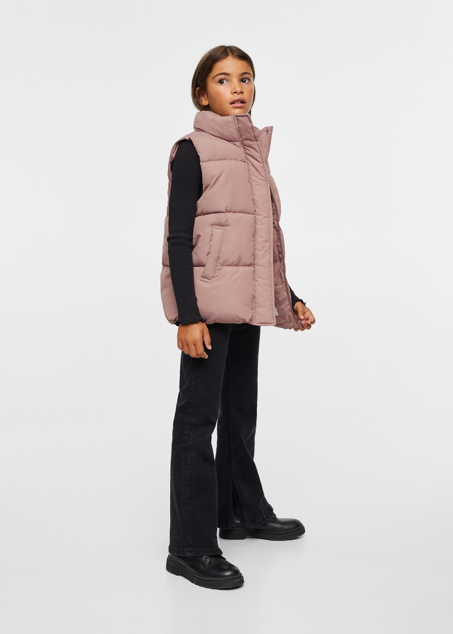 Padded fleece vest - General plane