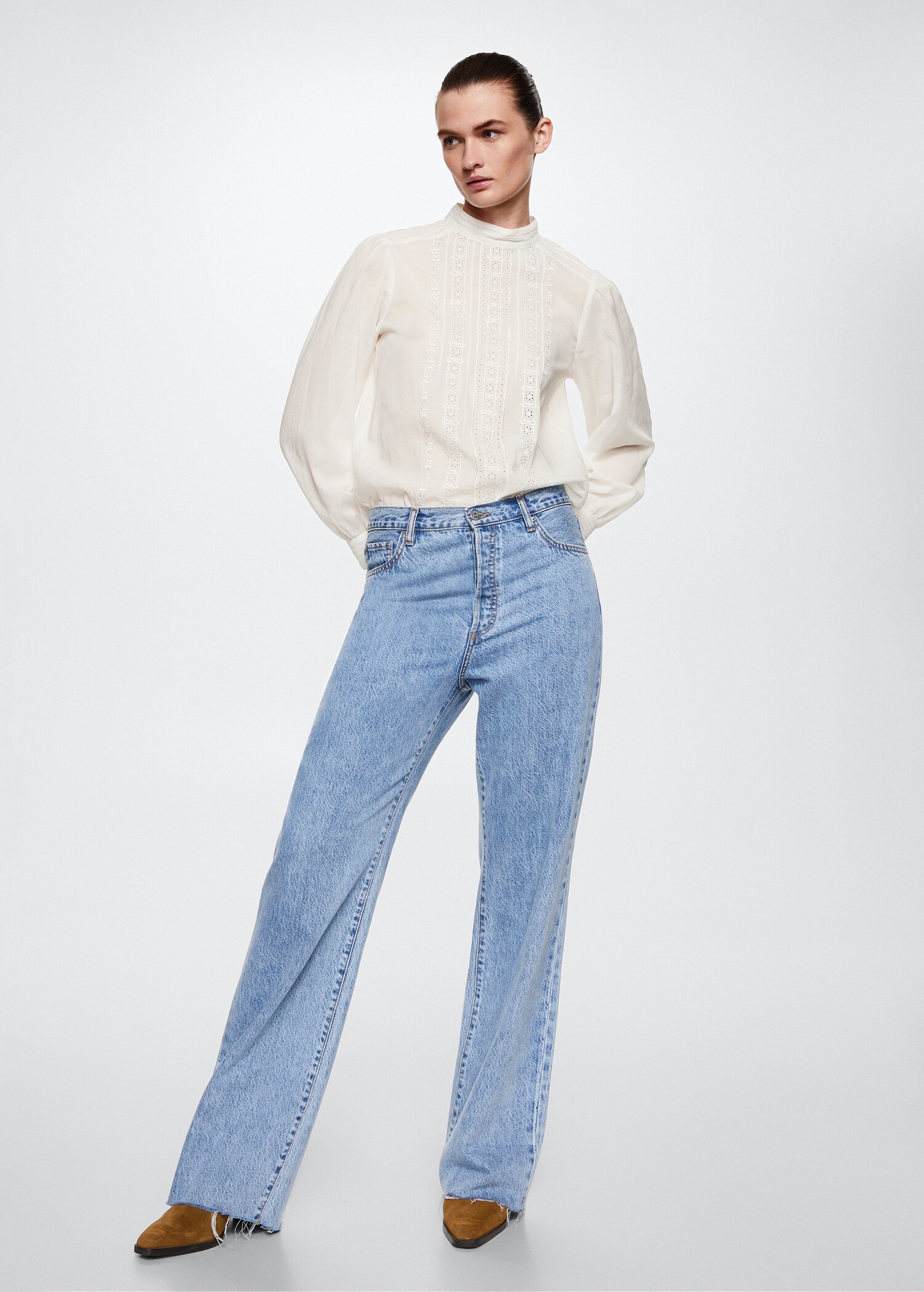 Decorative embroidery blouse - General plane