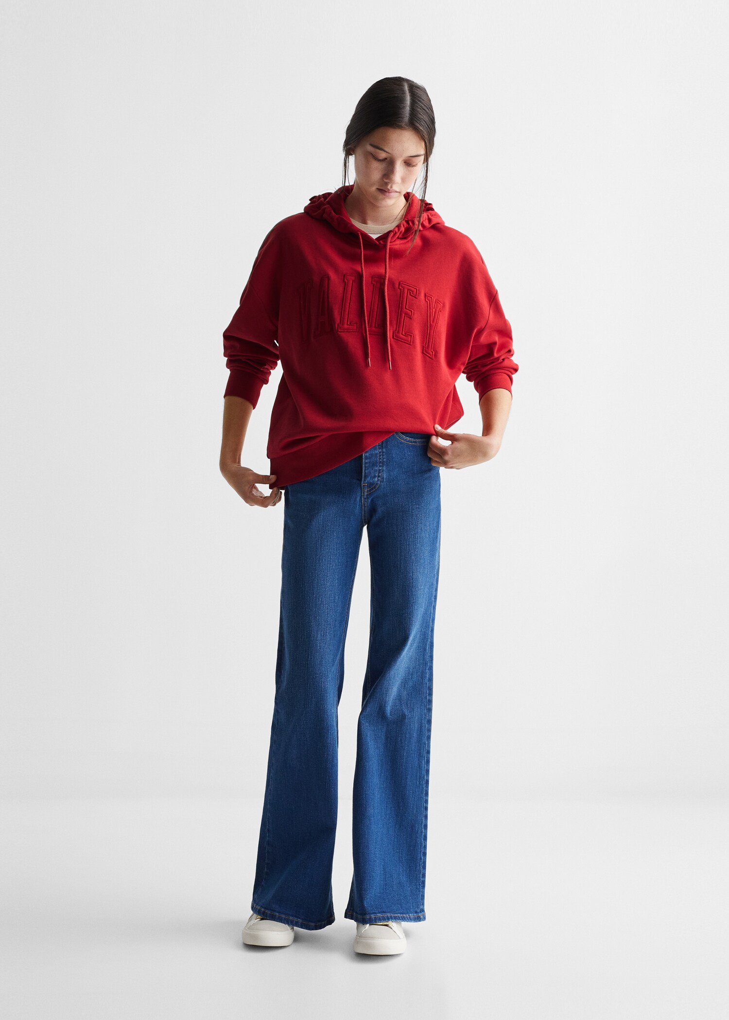 Message cotton sweatshirt - General plane