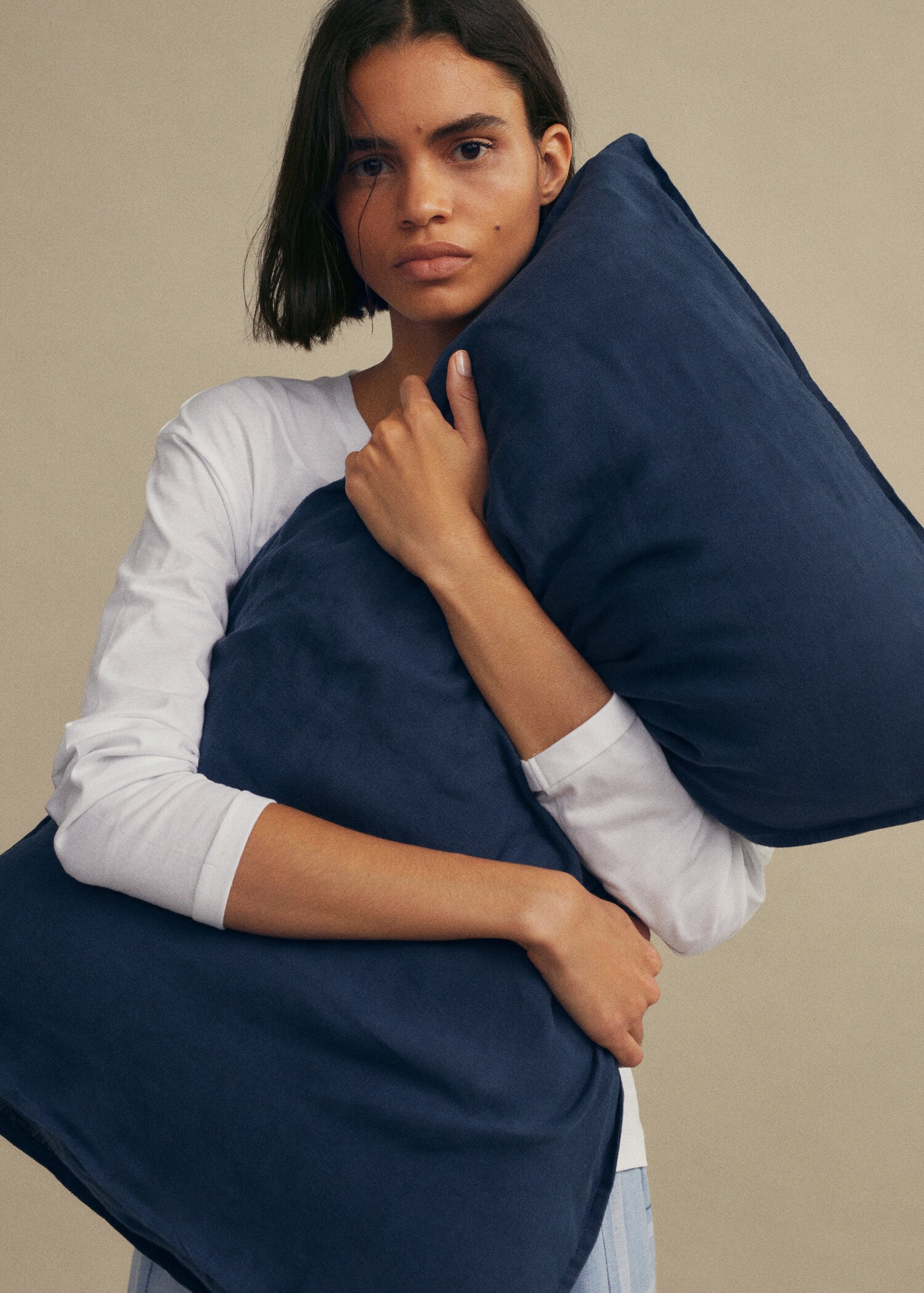 100% linen cushion case (2 pack) 50x75cm - General plane