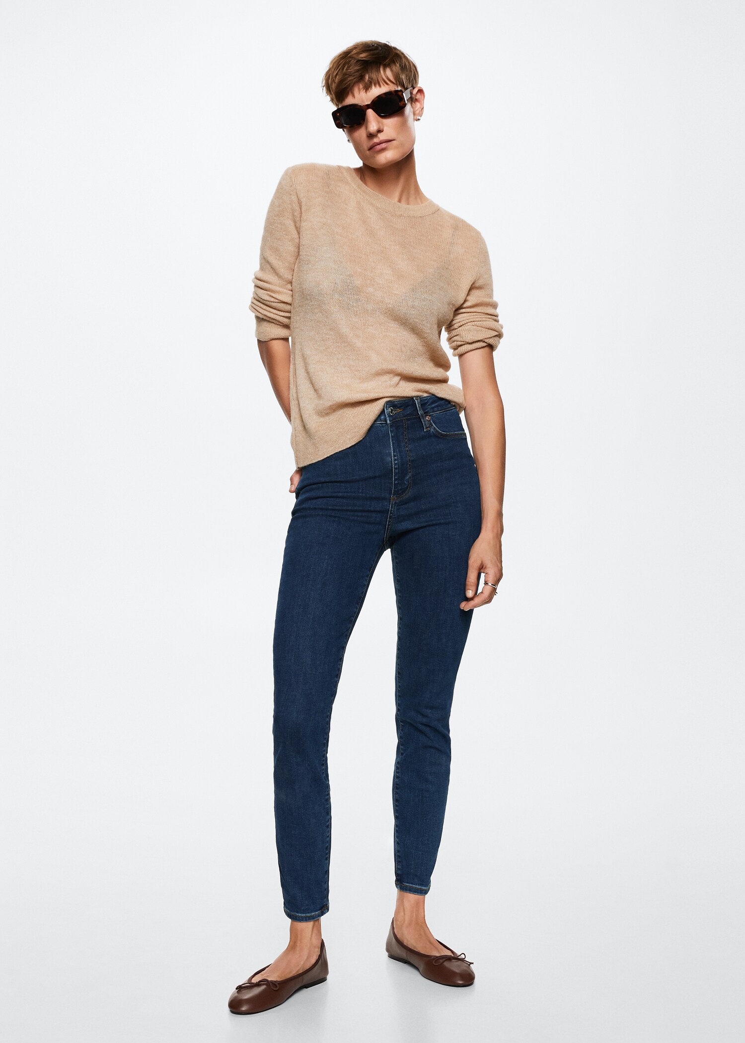 Jeans skinny vita alta  - Piano generale