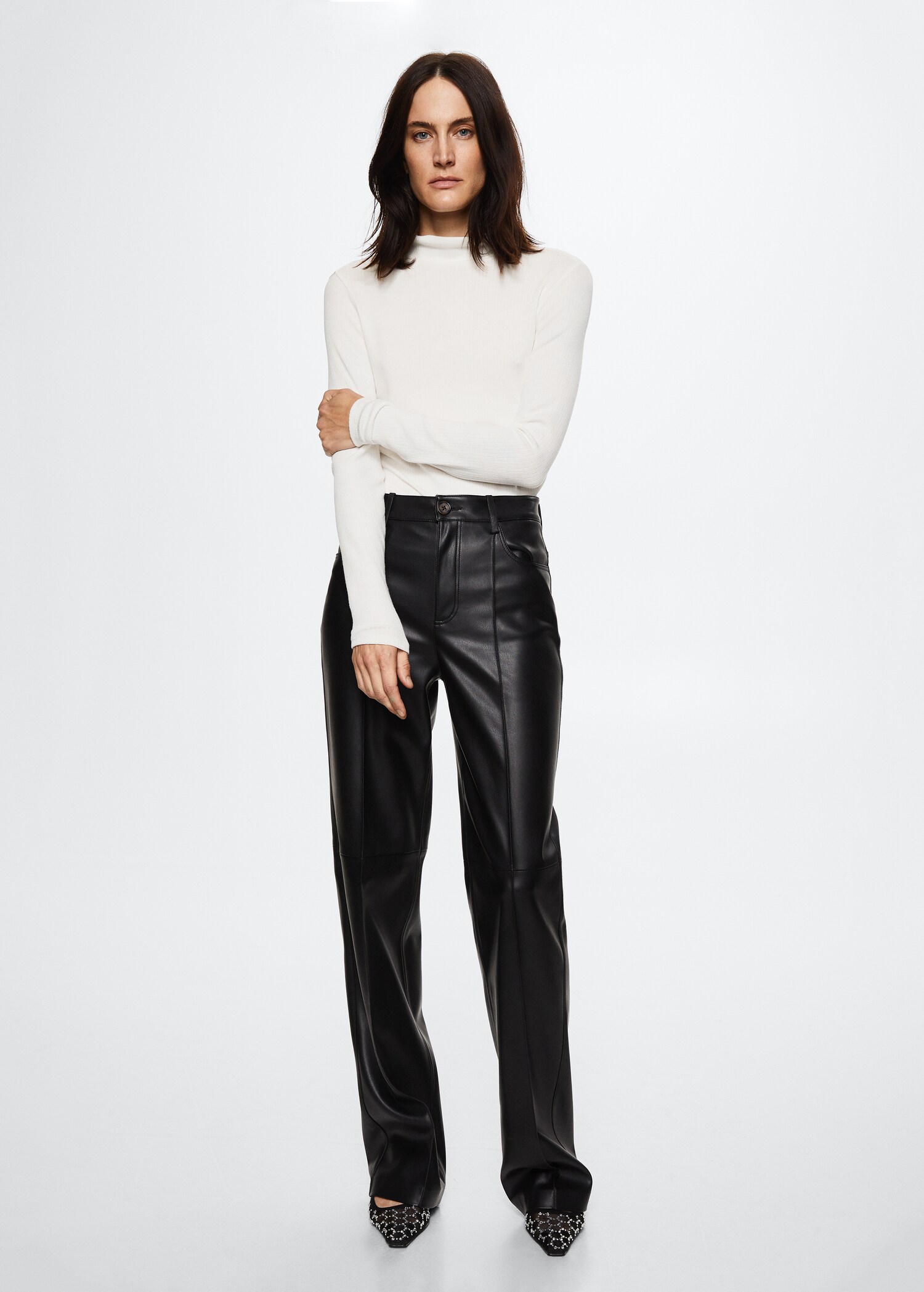 Ribbed long-sleeved t-shirt - General plane