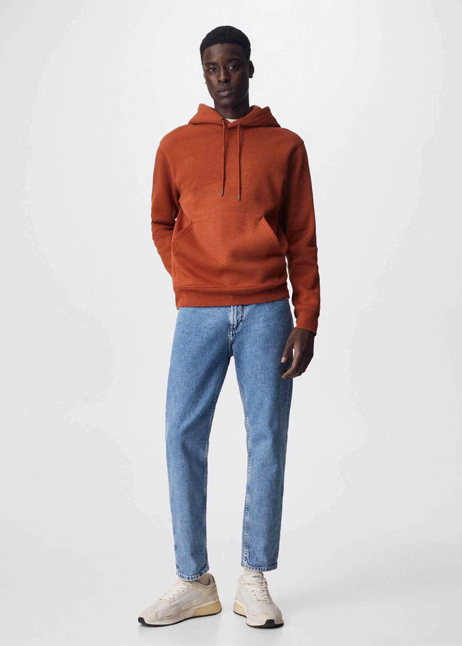 Sweater à capuche coton - Plan général