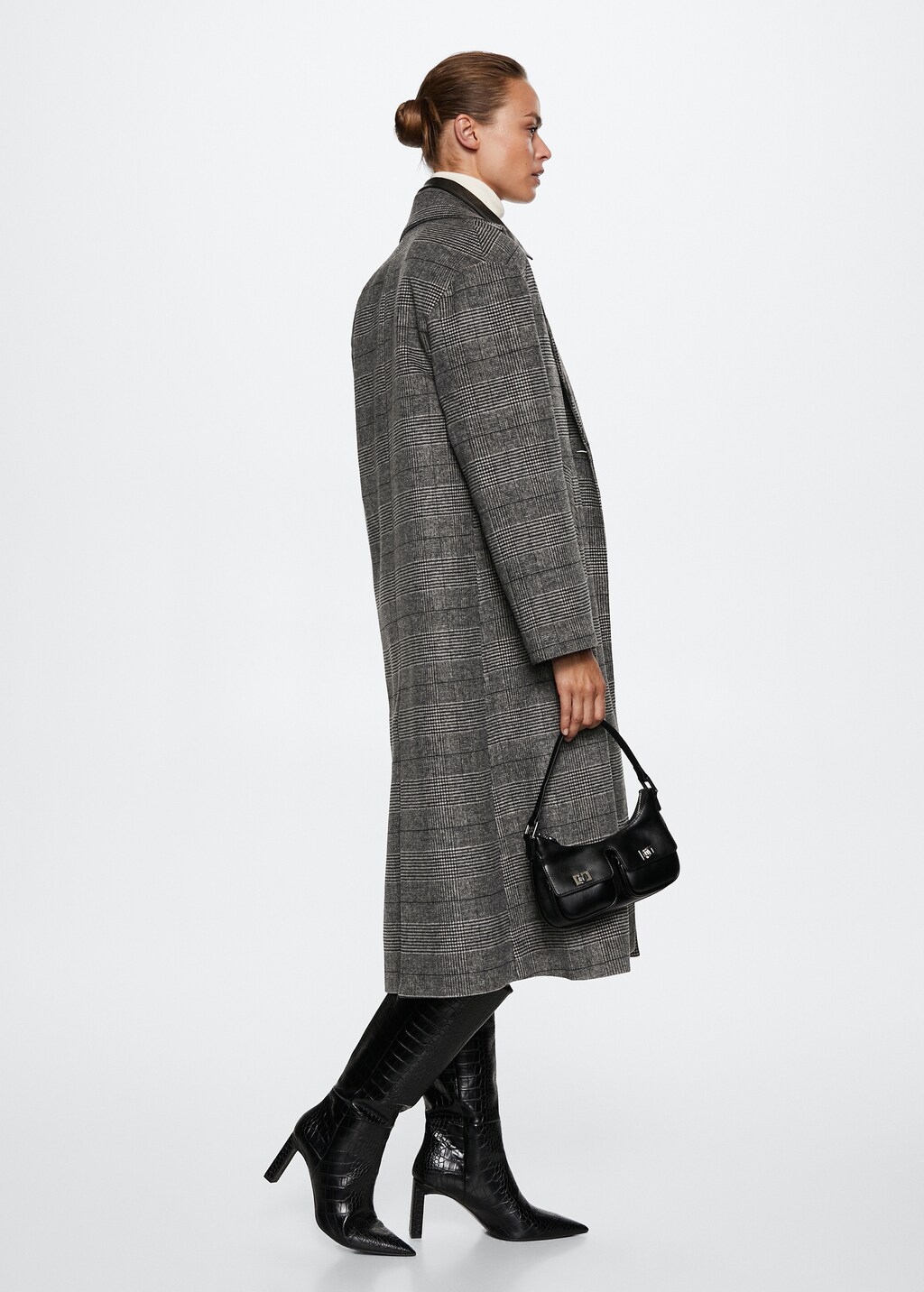 Schultertasche mit Taschen 